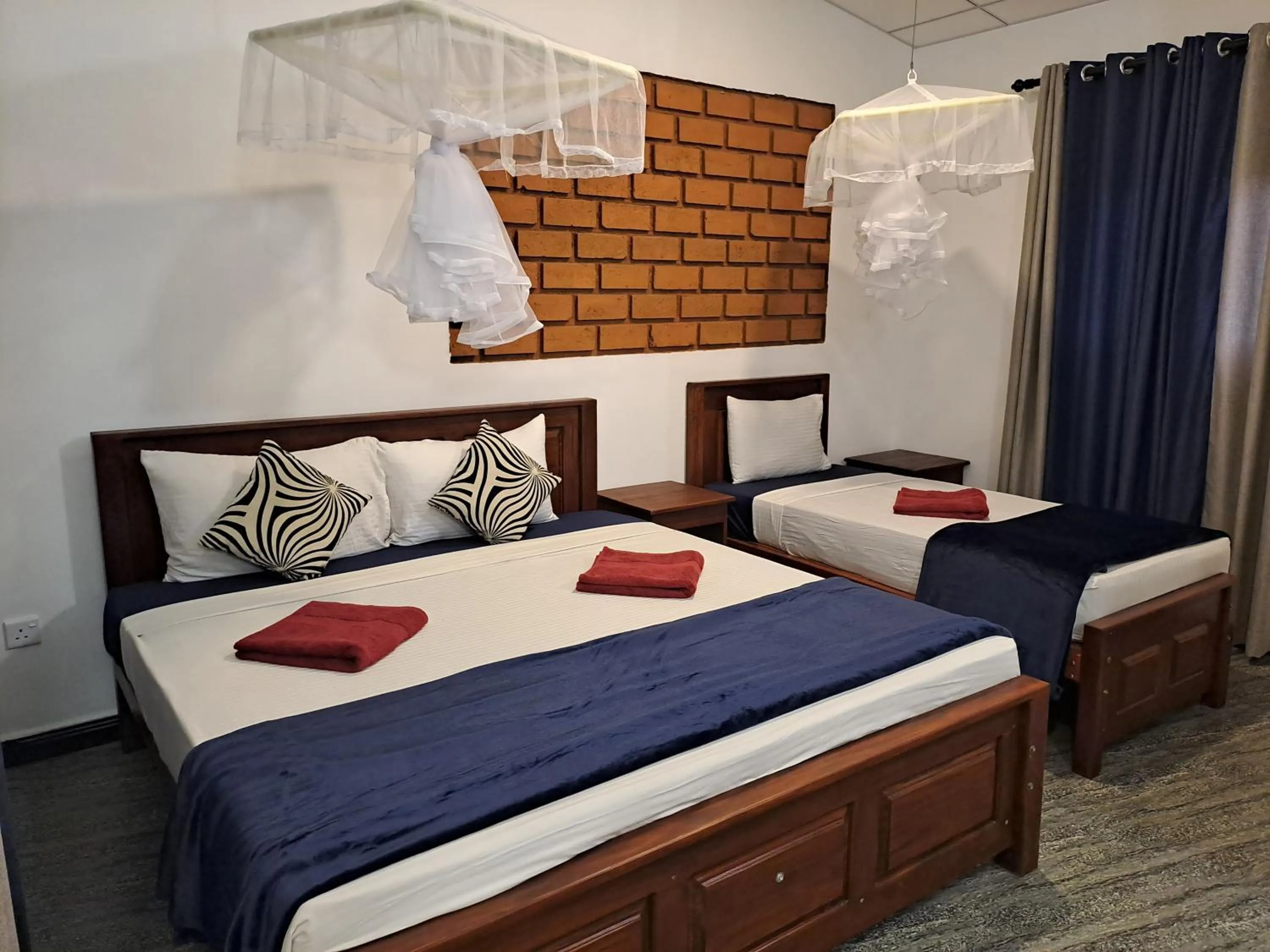 Bedroom, Bed in The Nature Park Villa