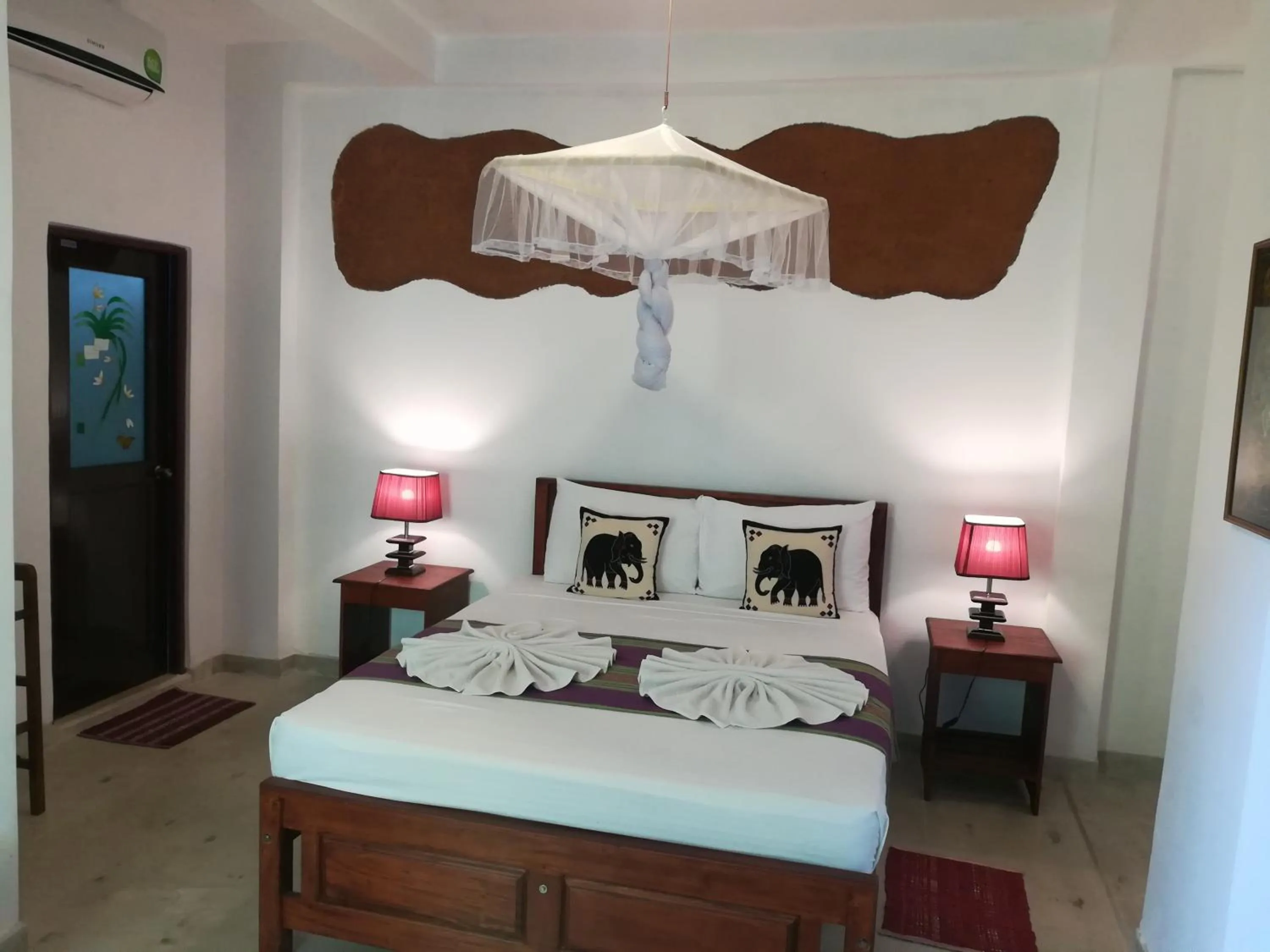 Bedroom, Bed in The Nature Park Villa