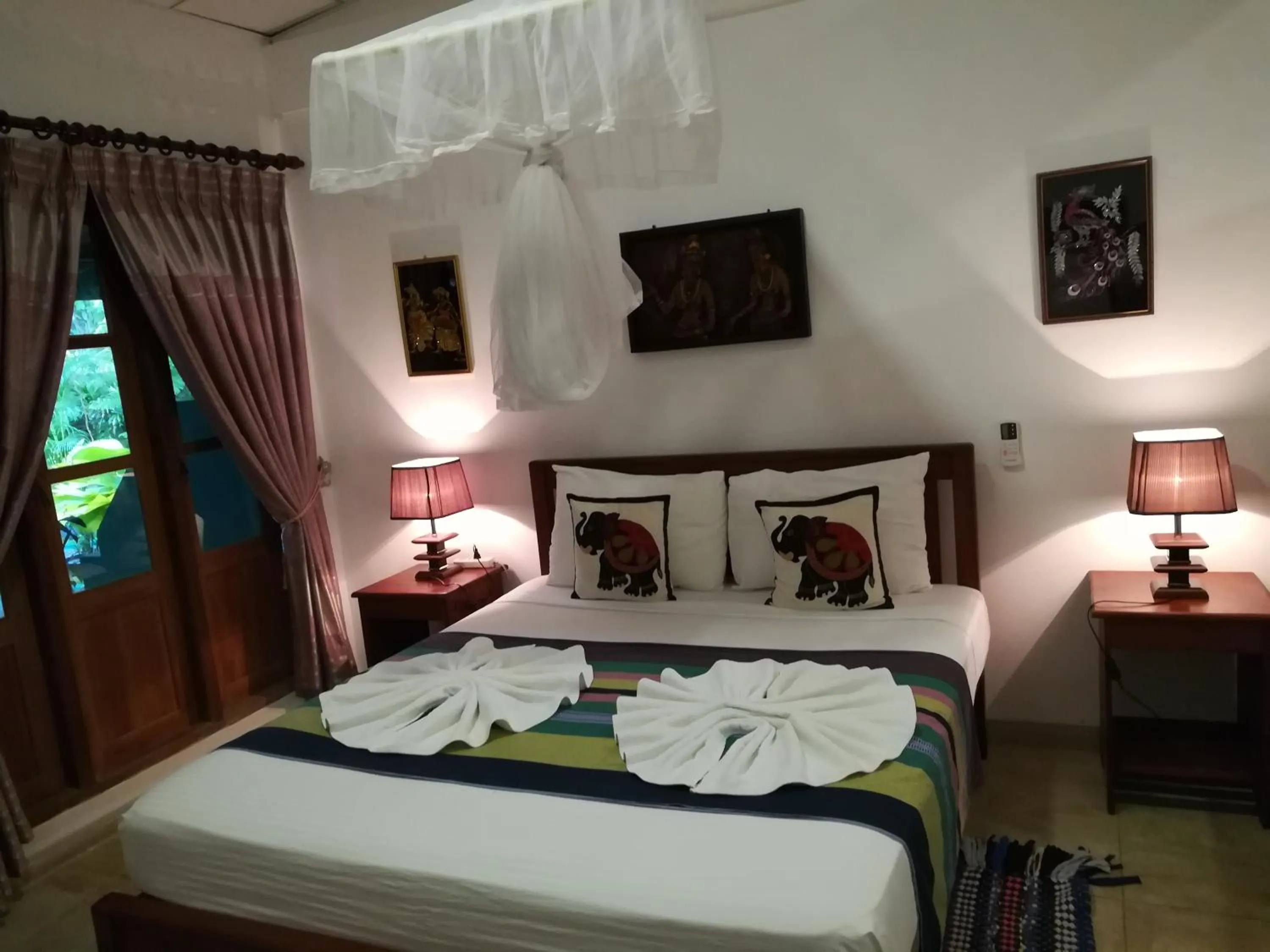 Bedroom, Bed in The Nature Park Villa