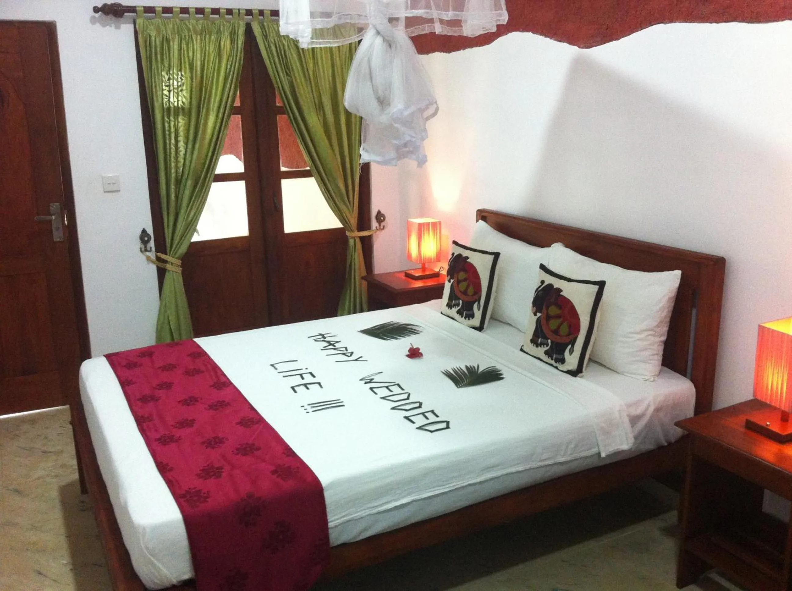 Bedroom, Bed in The Nature Park Villa