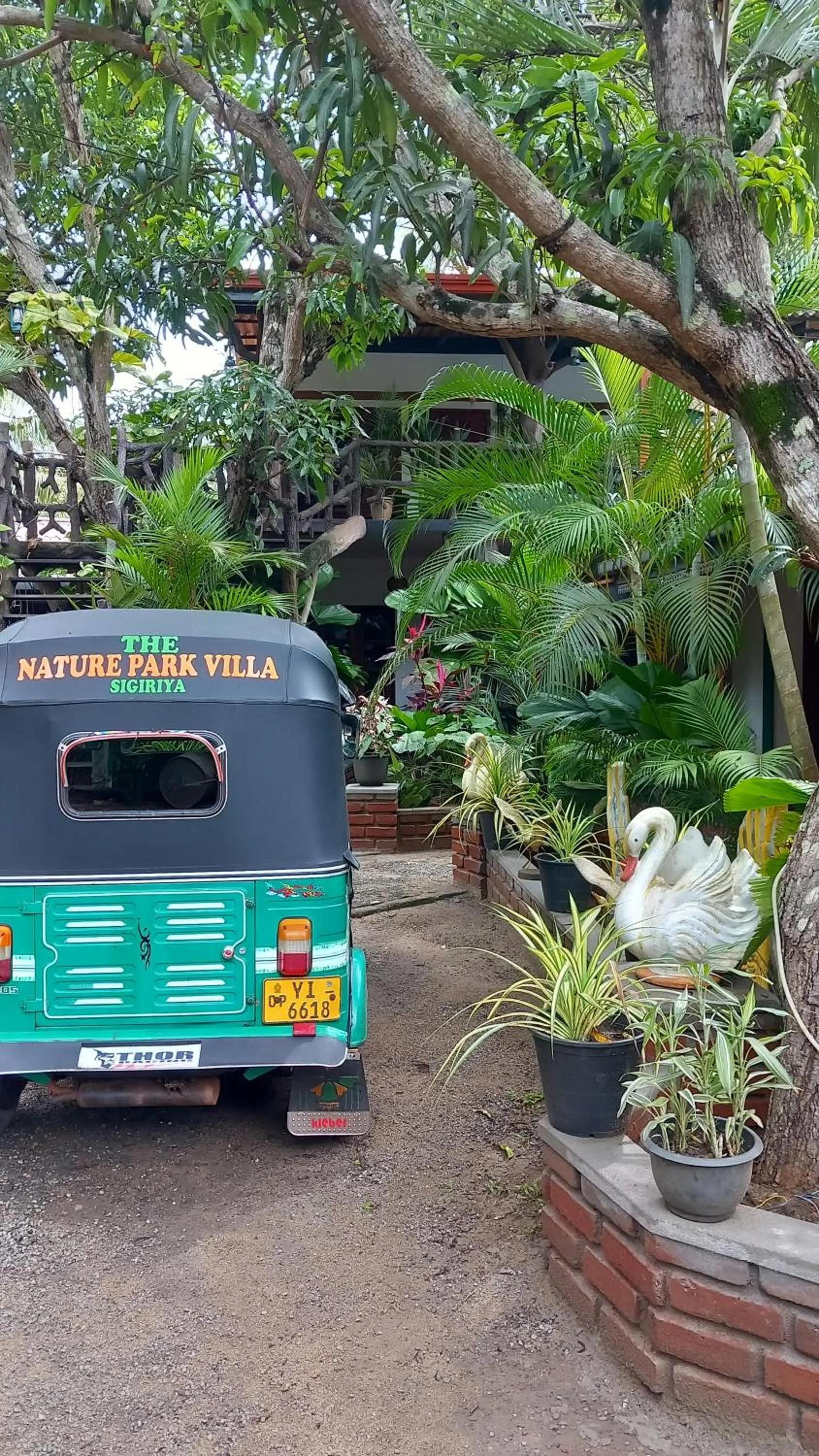 Garden in The Nature Park Villa