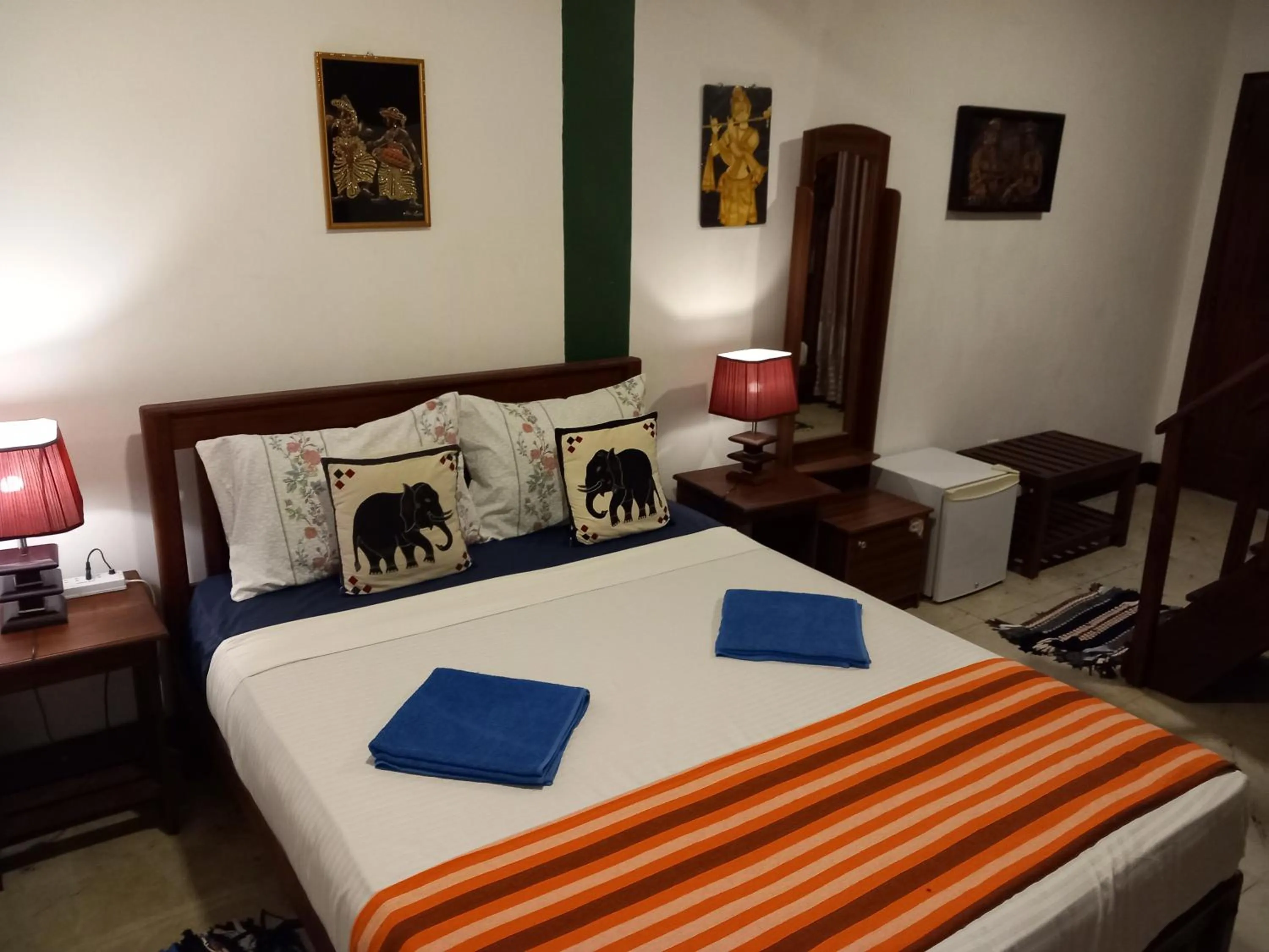 Bedroom, Bed in The Nature Park Villa