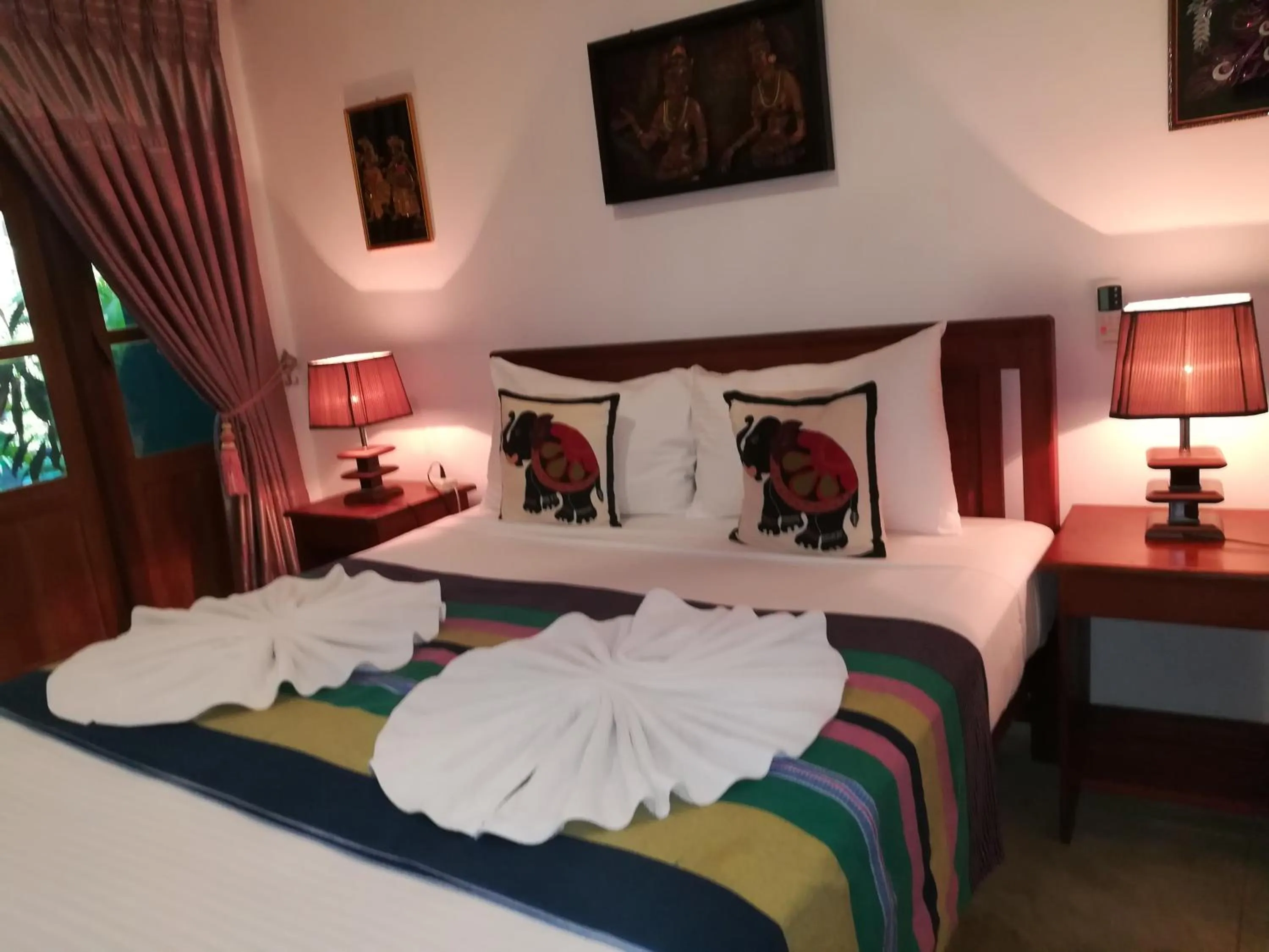 Bedroom, Bed in The Nature Park Villa