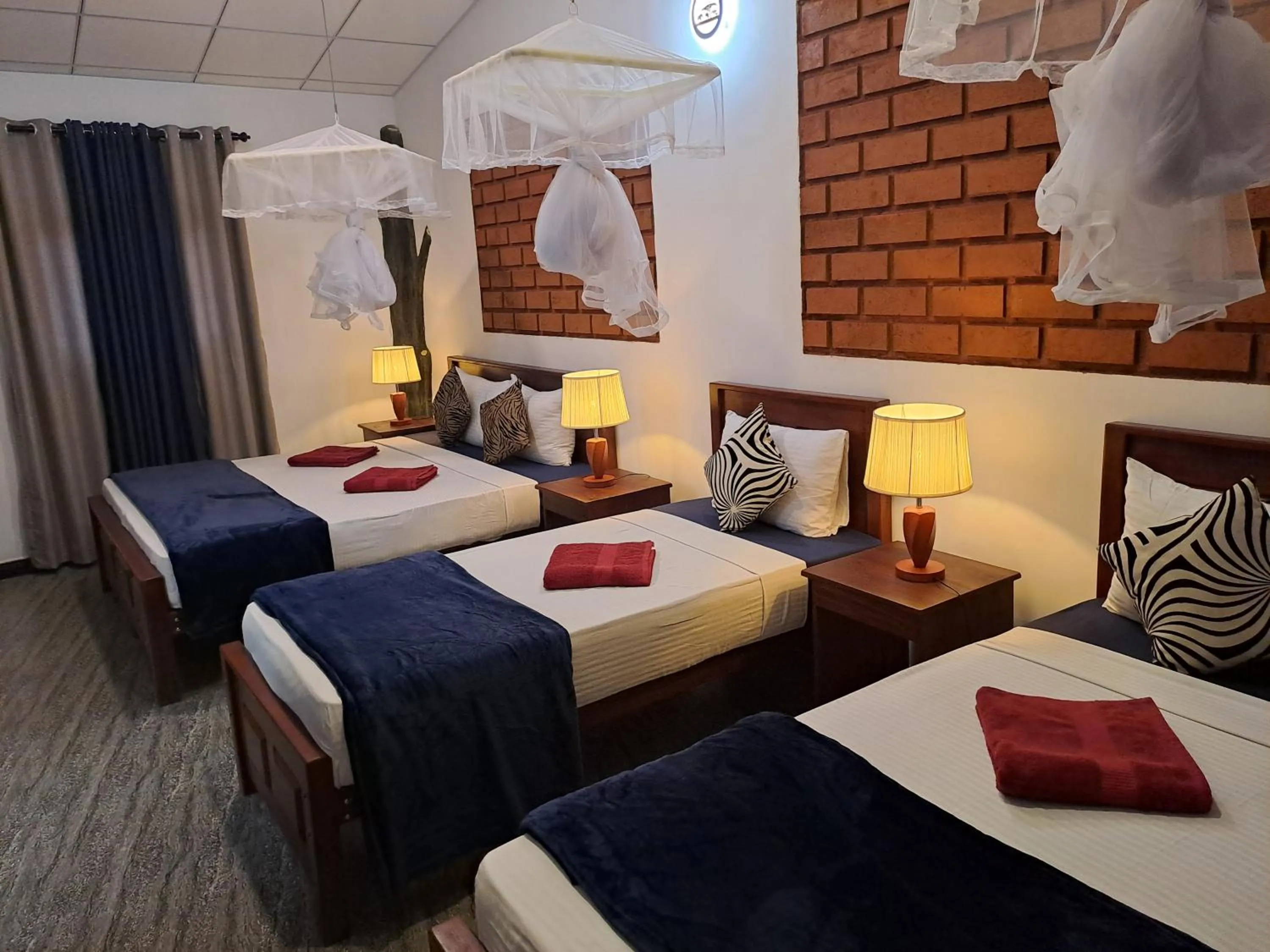 Bedroom, Bed in The Nature Park Villa