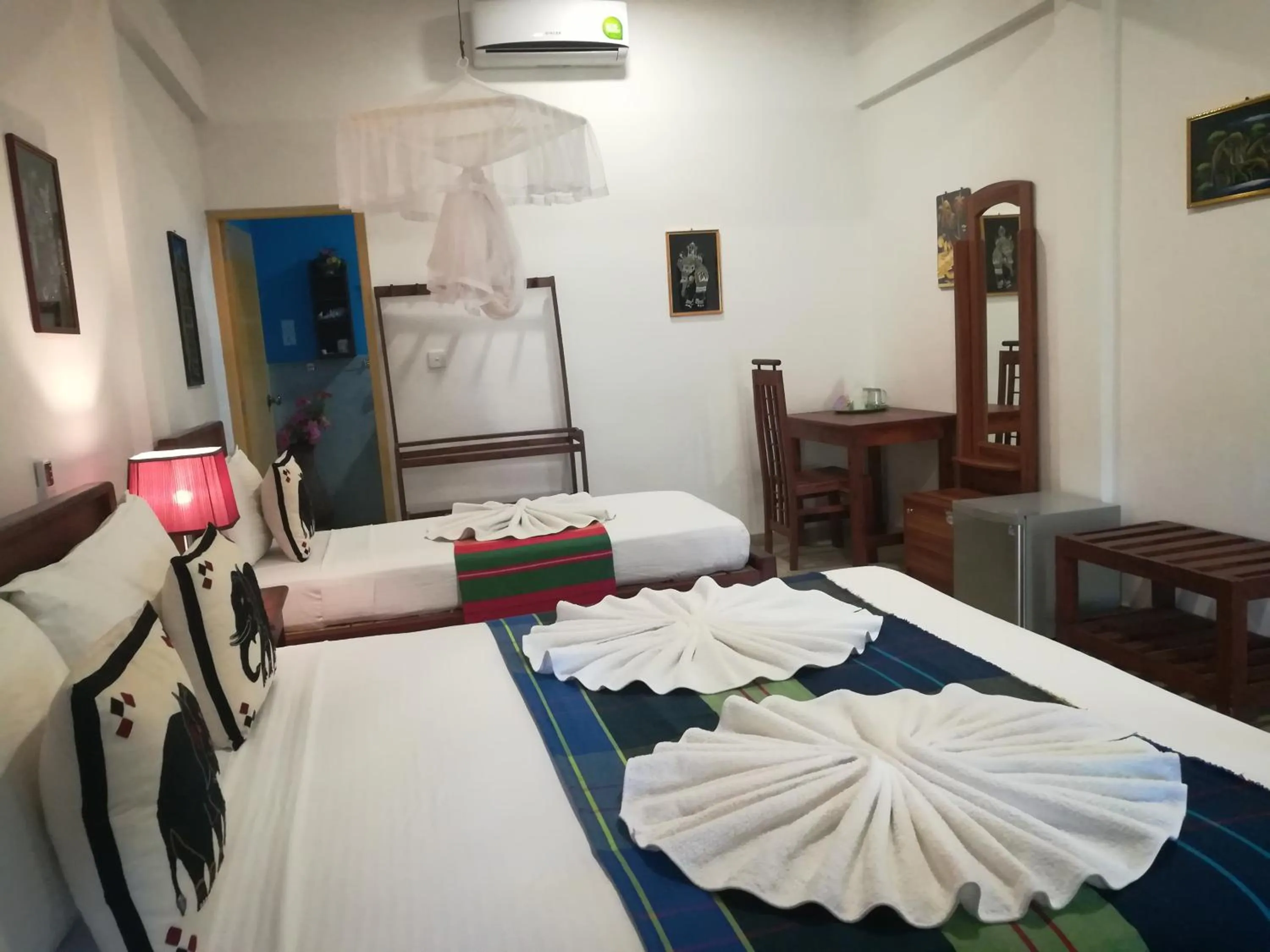 Bedroom, Bed in The Nature Park Villa