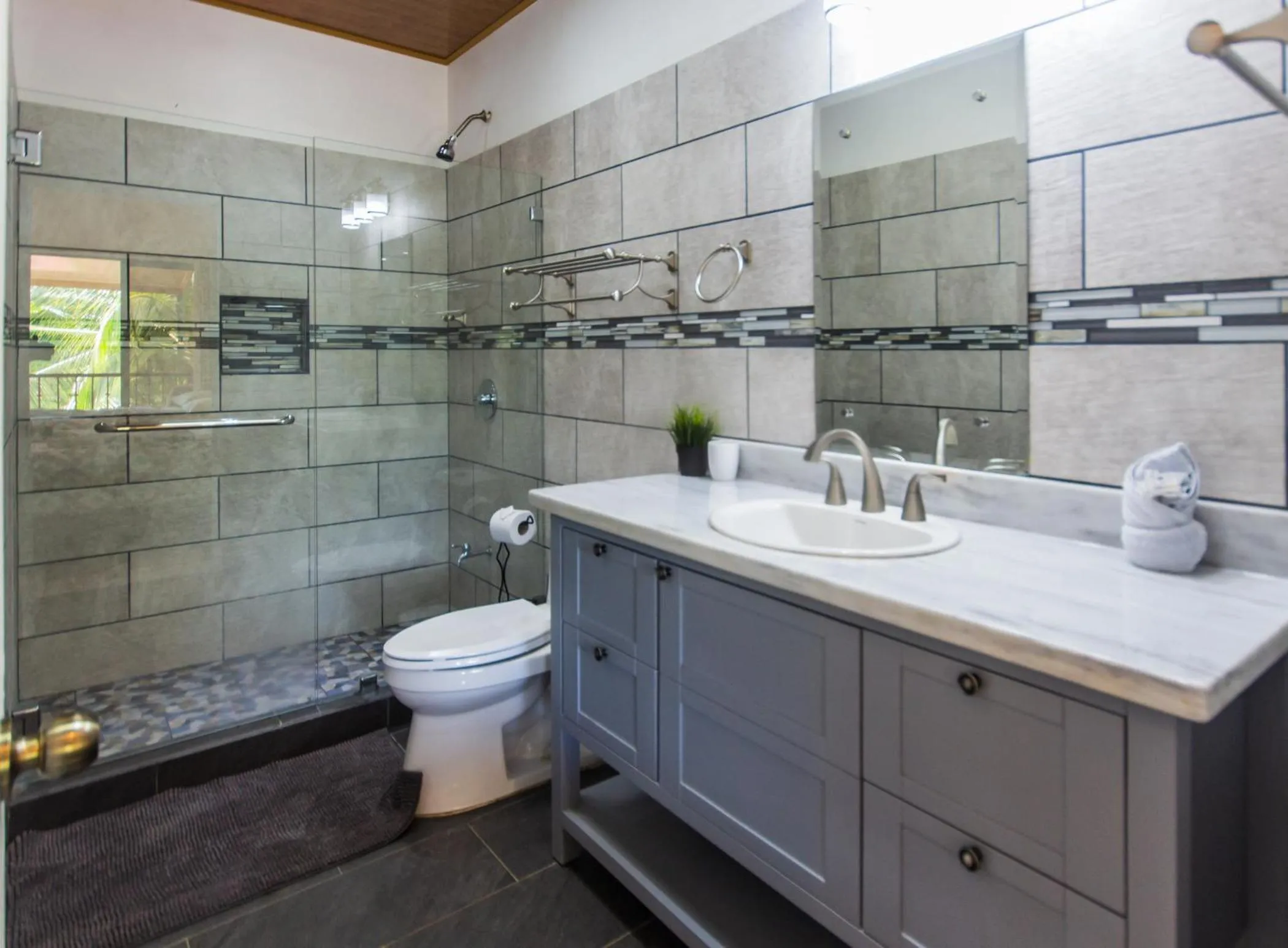 Bathroom in Hotel Cabinas el Tecal