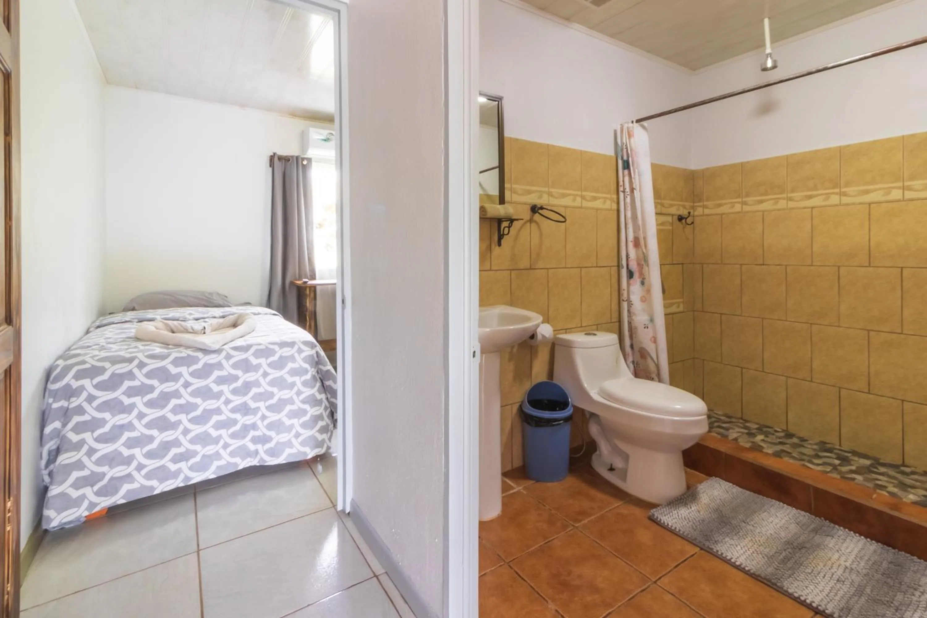 Bathroom in Hotel Cabinas el Tecal