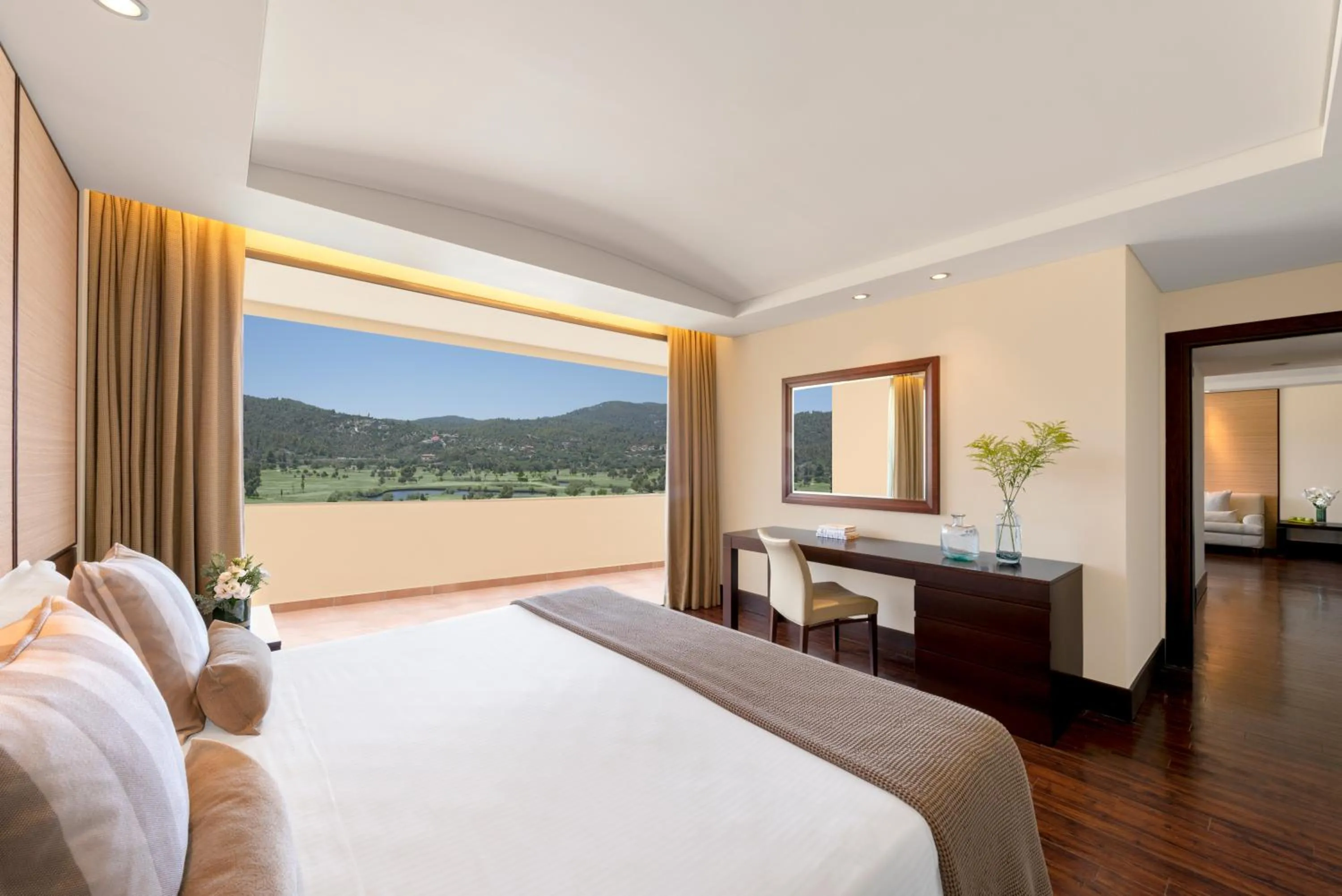 Bedroom, Bed in Porto Carras Meliton