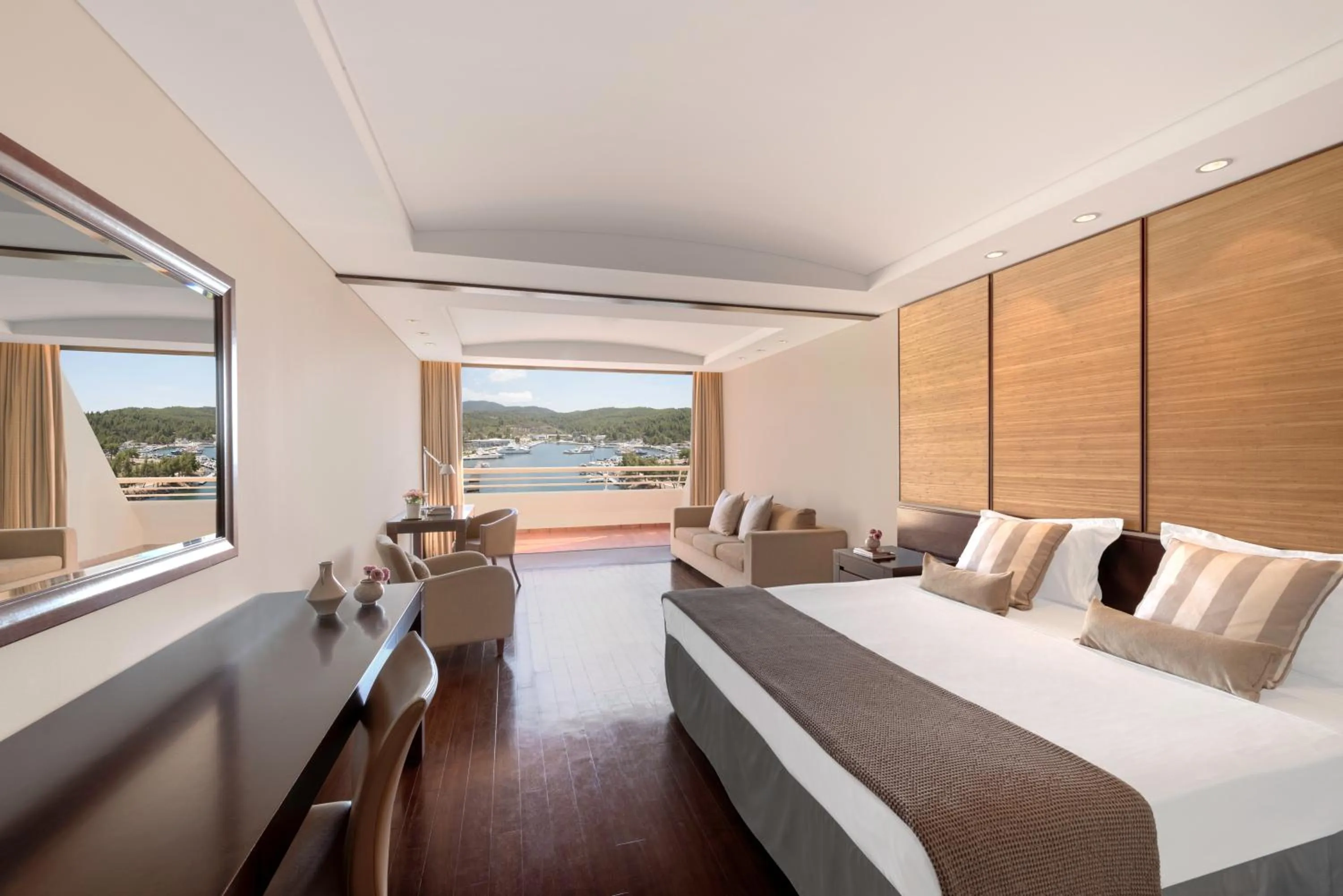 Bedroom, Bed in Porto Carras Meliton