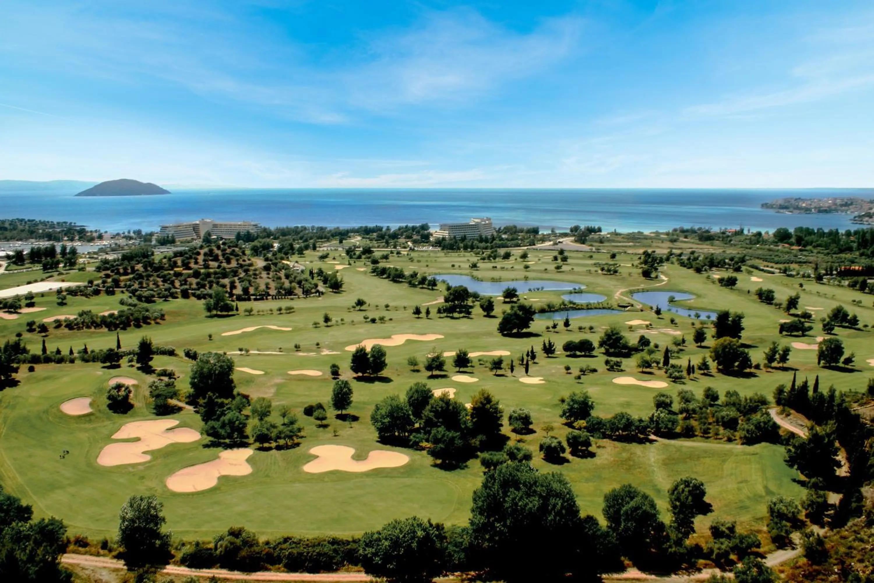 Golfcourse in Porto Carras Meliton