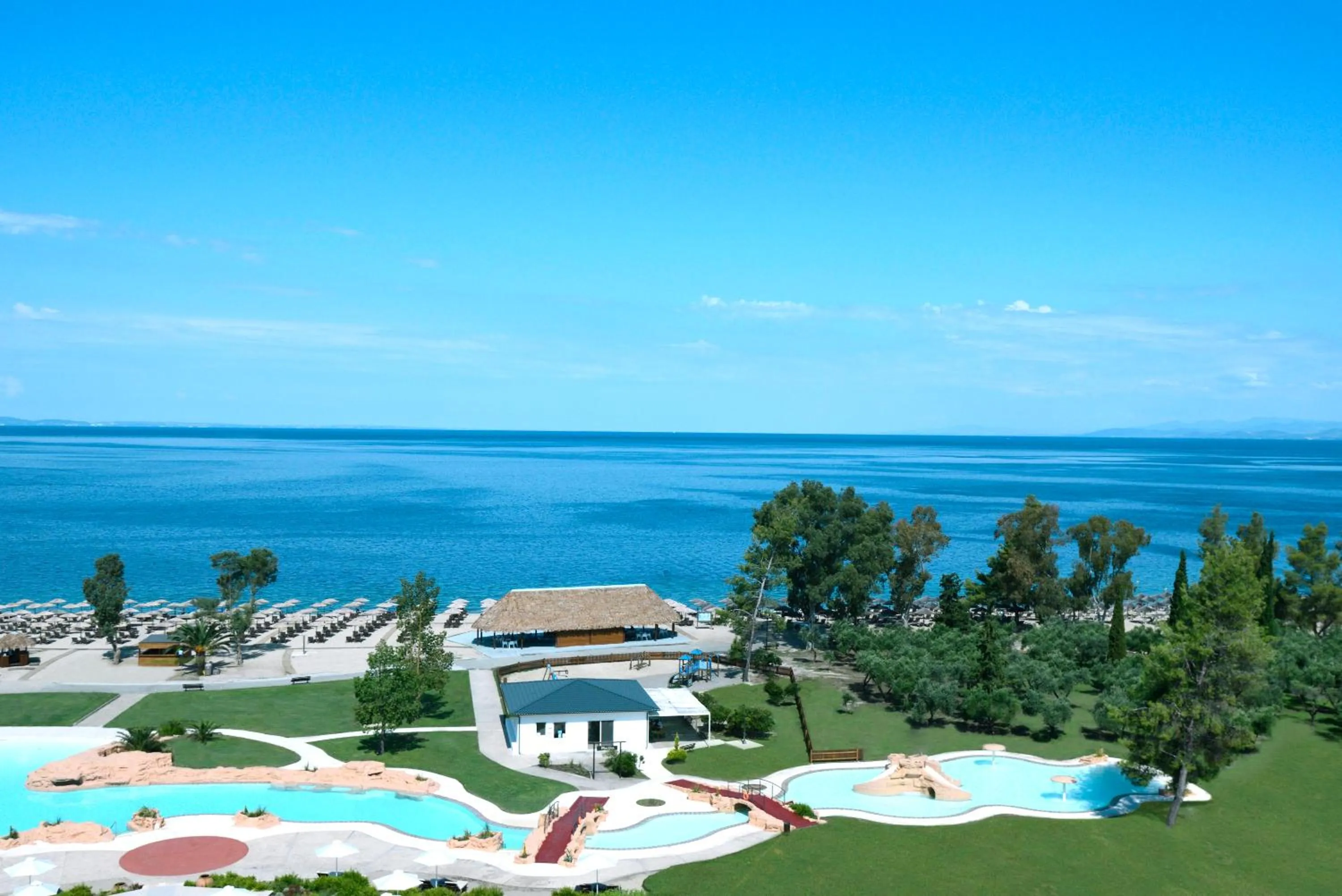 Swimming pool in Porto Carras Meliton