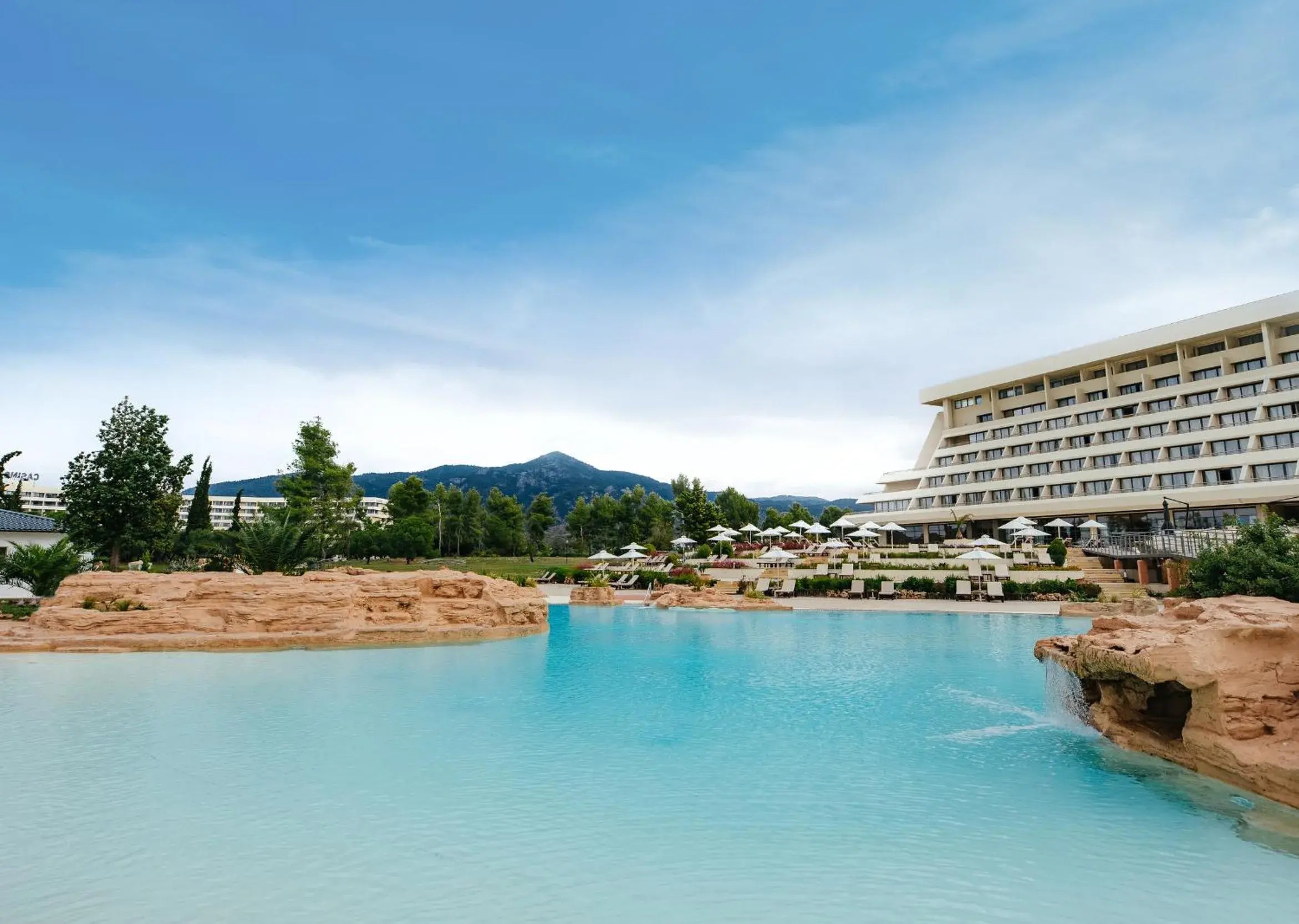 Swimming pool in Porto Carras Meliton Swimming pool in Porto Carras Meliton