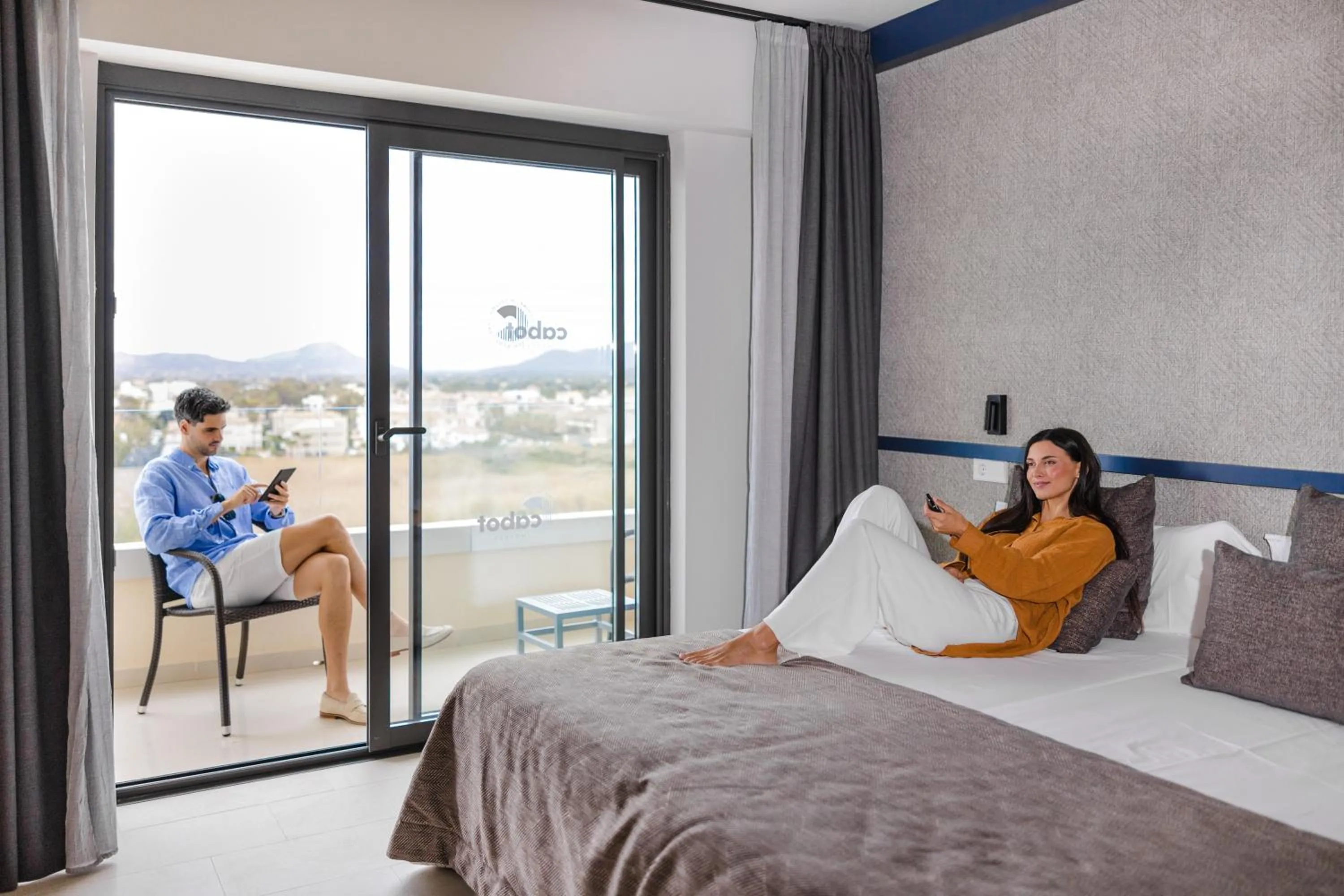 Bed in Cabot Pollensa Park Spa