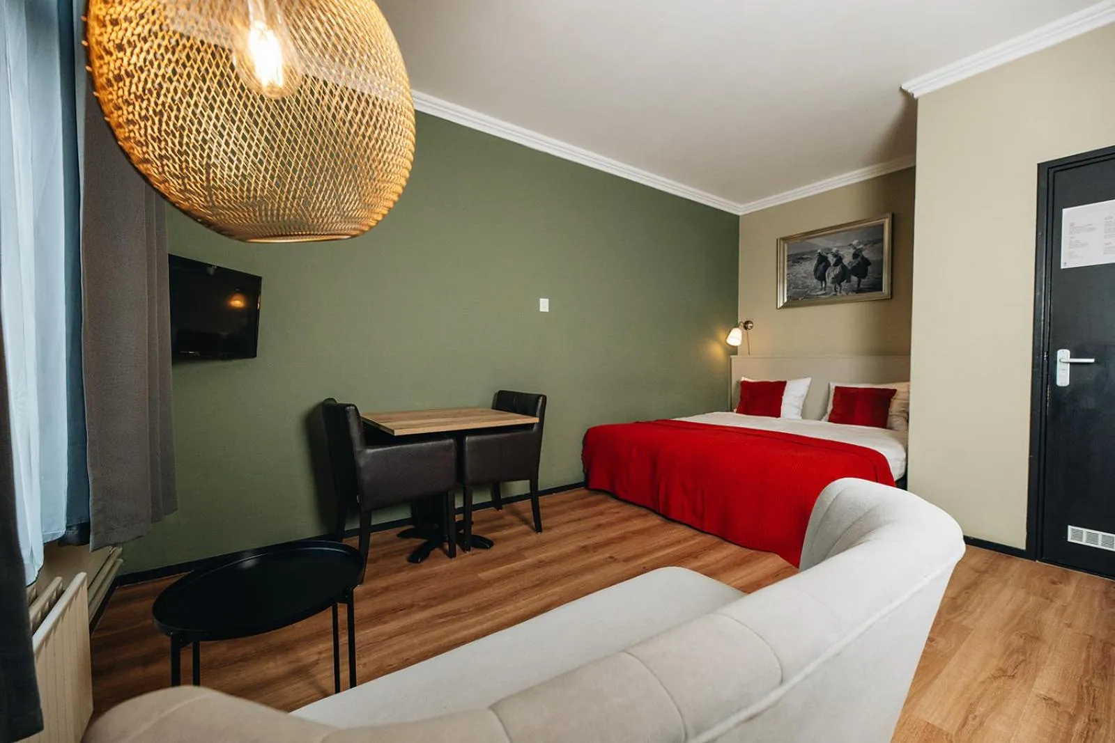 Bed in Hotel Renesse