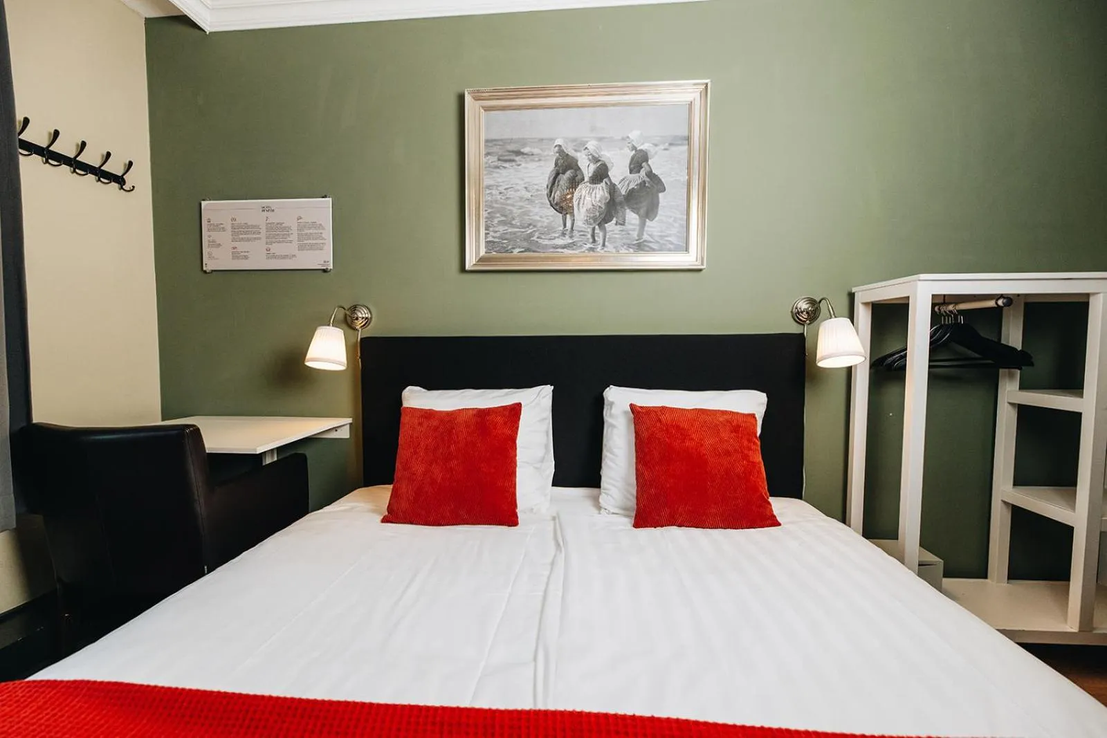 Bed in Hotel Renesse