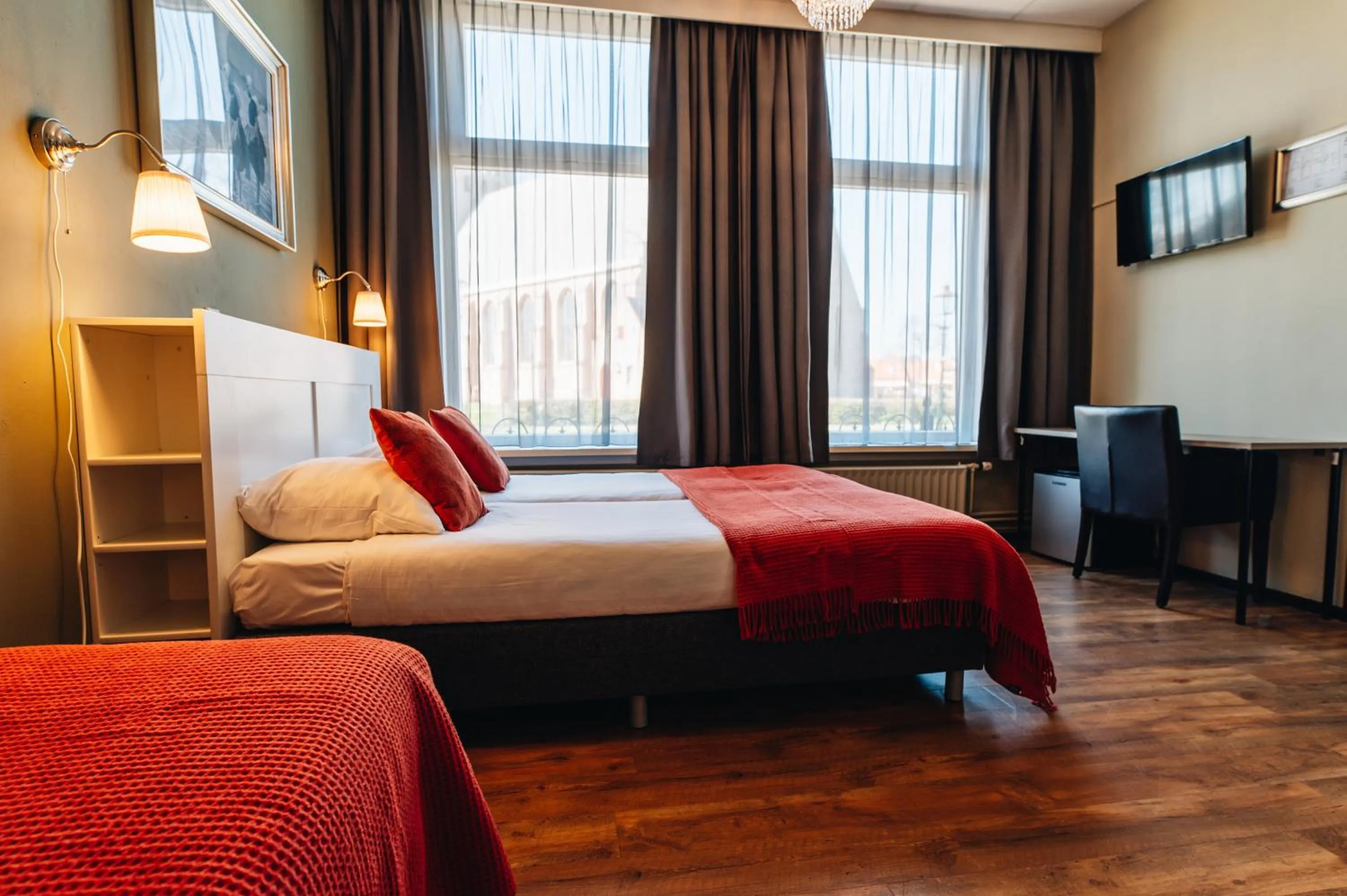 Bed in Hotel Renesse