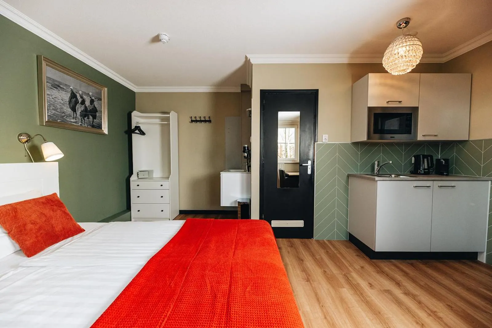 Bed in Hotel Renesse