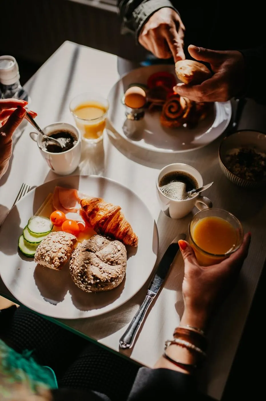 Buffet breakfast in Hotel Renesse