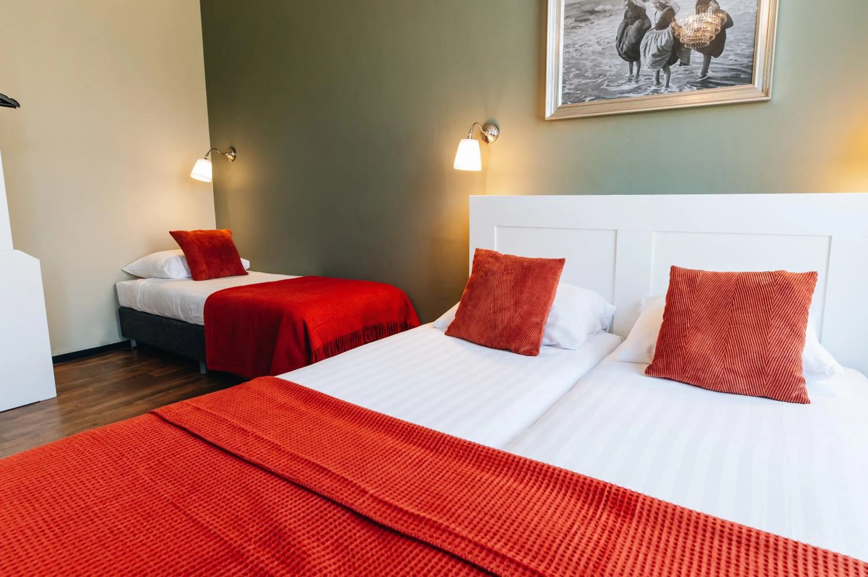 Bed in Hotel Renesse