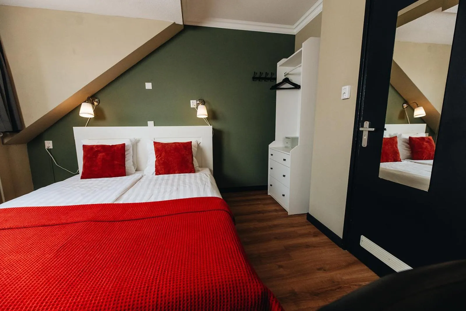 Bed in Hotel Renesse