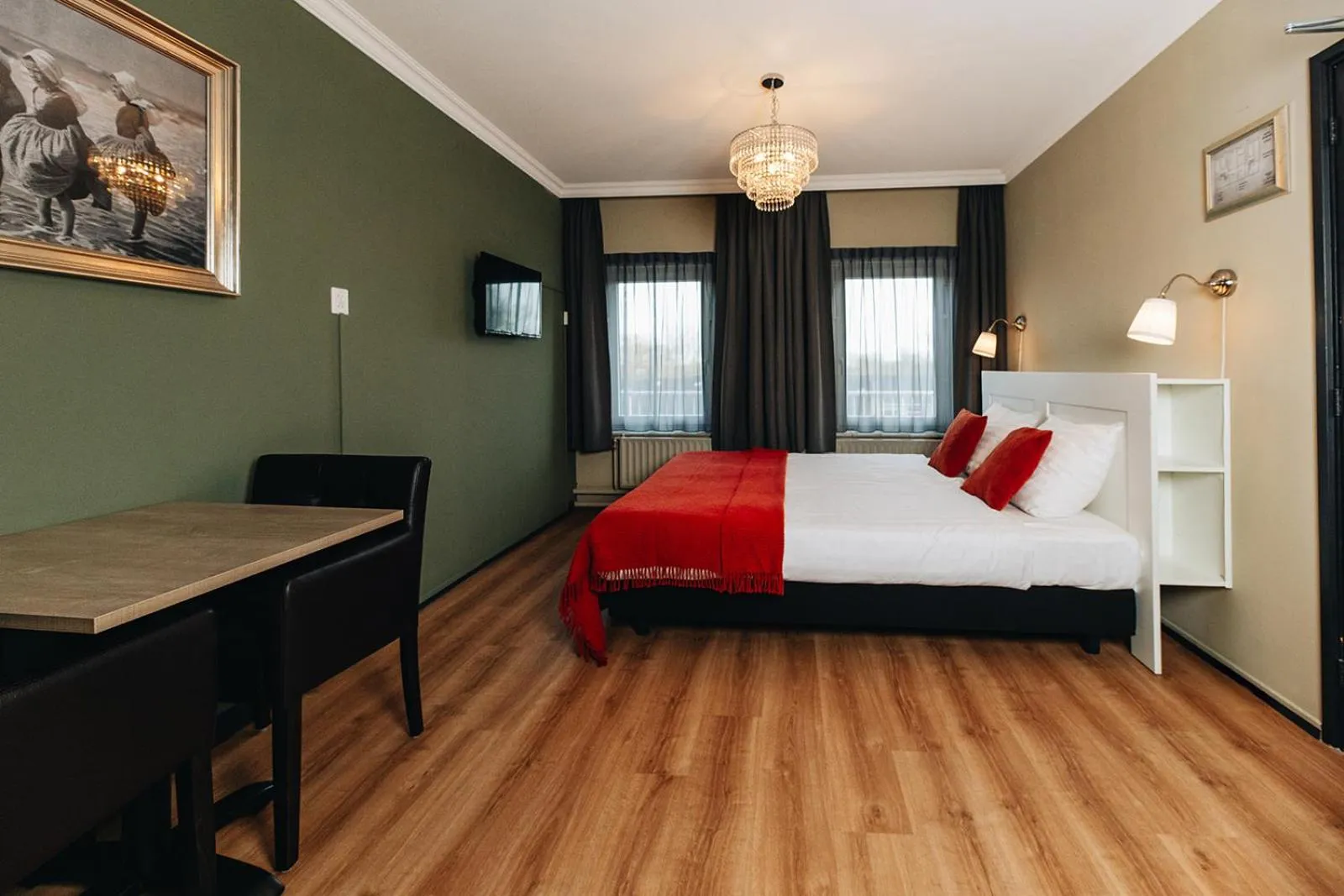 Bed in Hotel Renesse