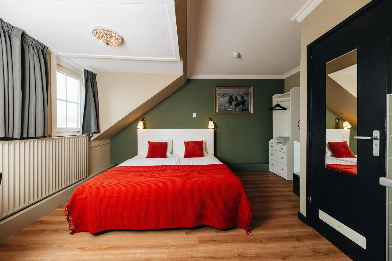 Bed in Hotel Renesse