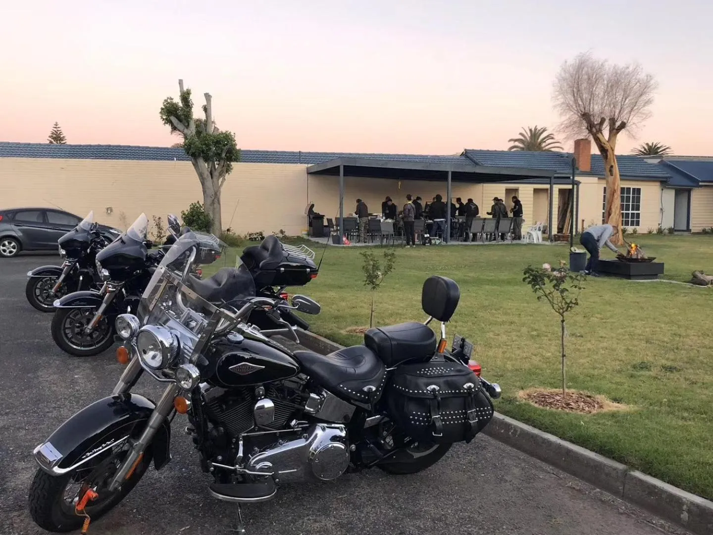 Day in Lakeside Motel Waterfront