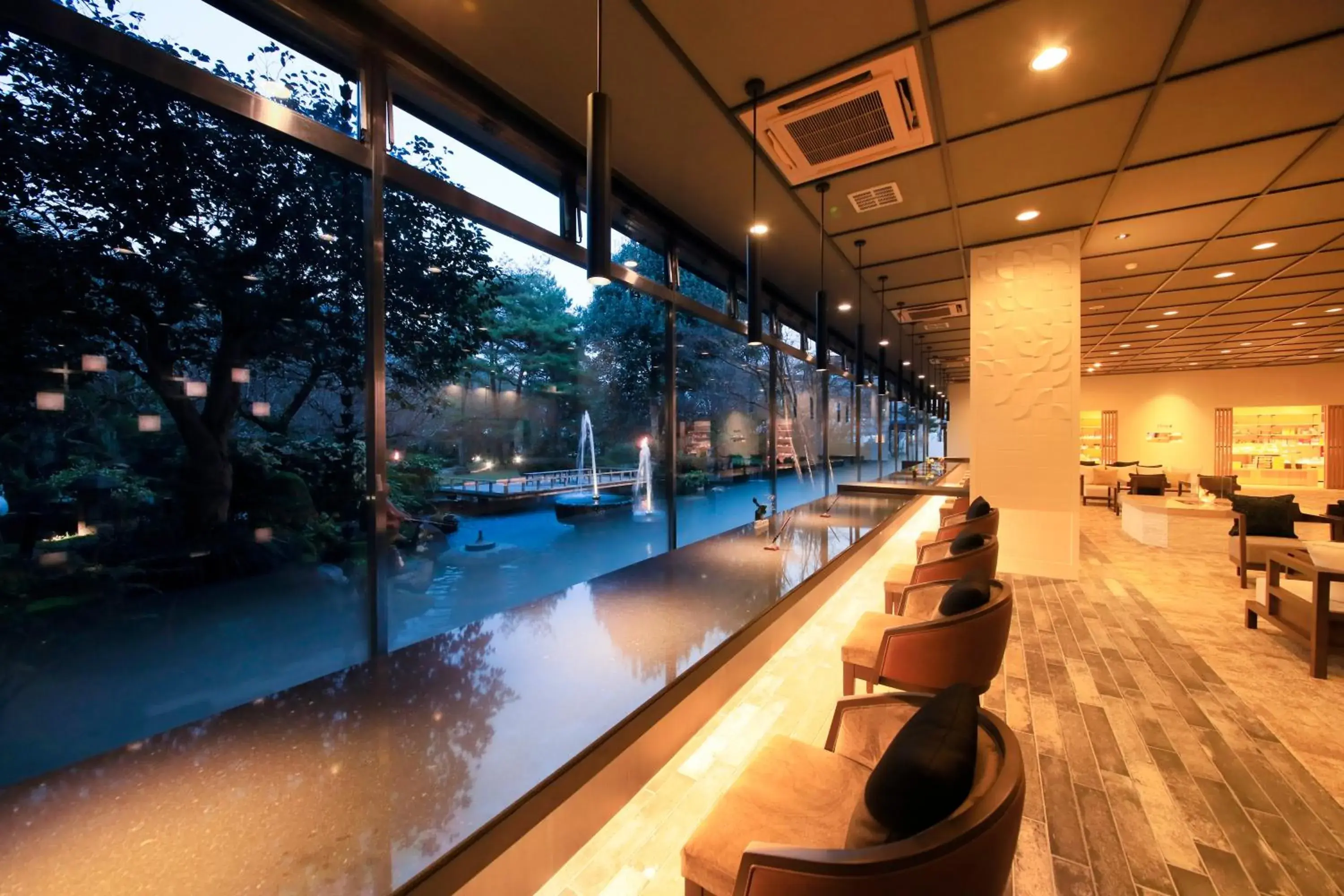 Lounge or bar in Hotel Kamogawaso Lounge or bar in Hotel Kamogawaso