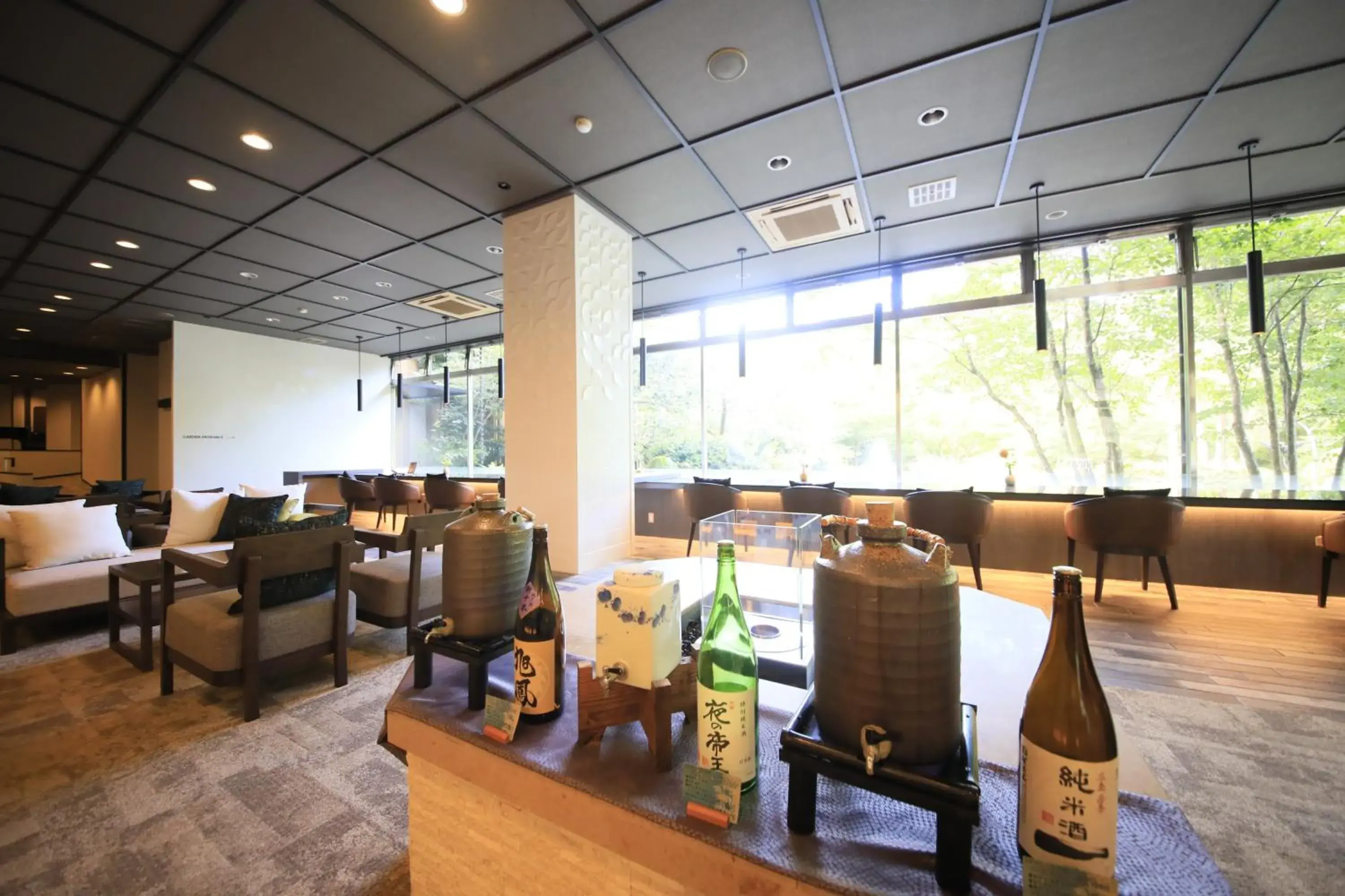 Lobby or reception in Hotel Kamogawaso Lobby or reception in Hotel Kamogawaso