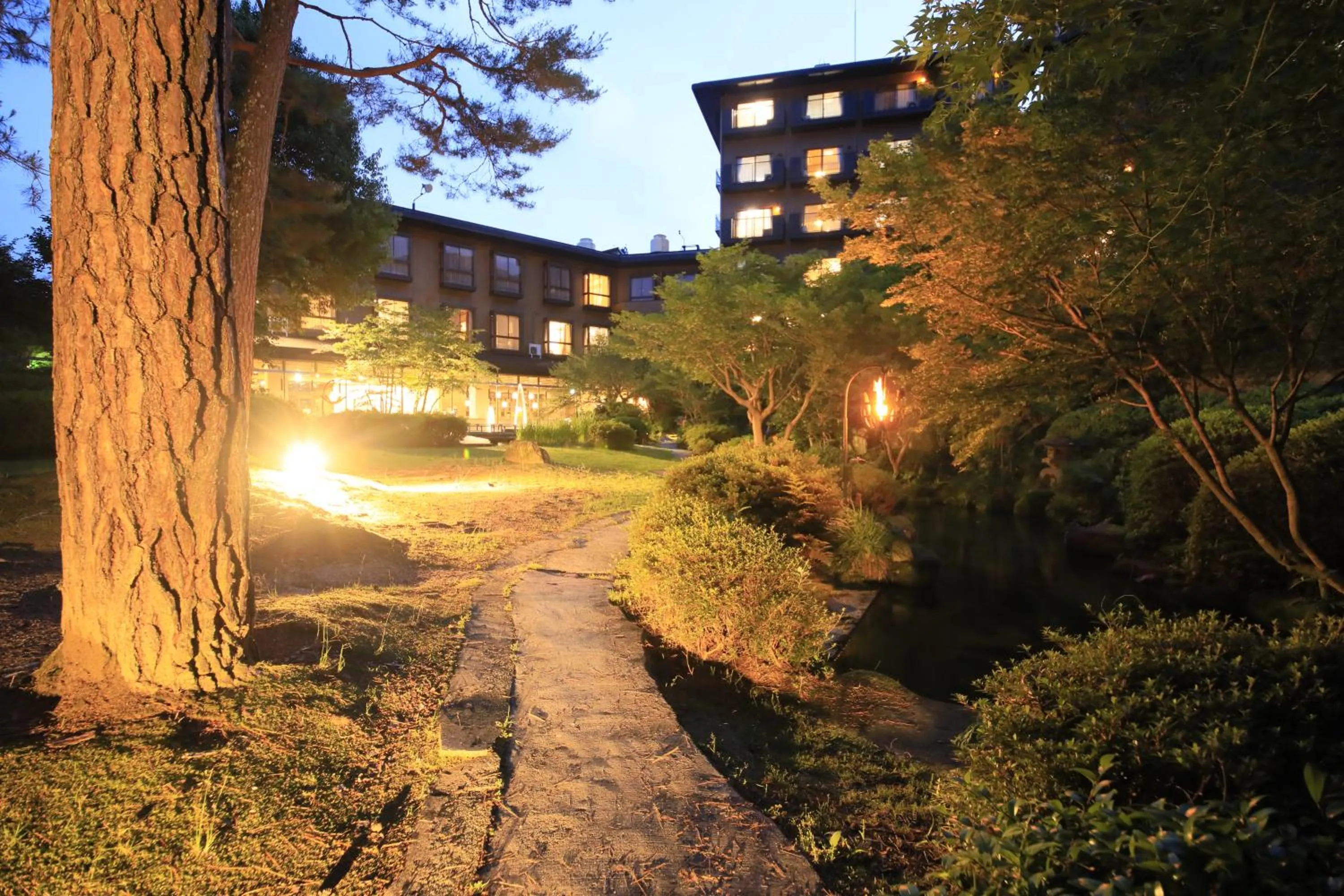 Garden in Hotel Kamogawaso