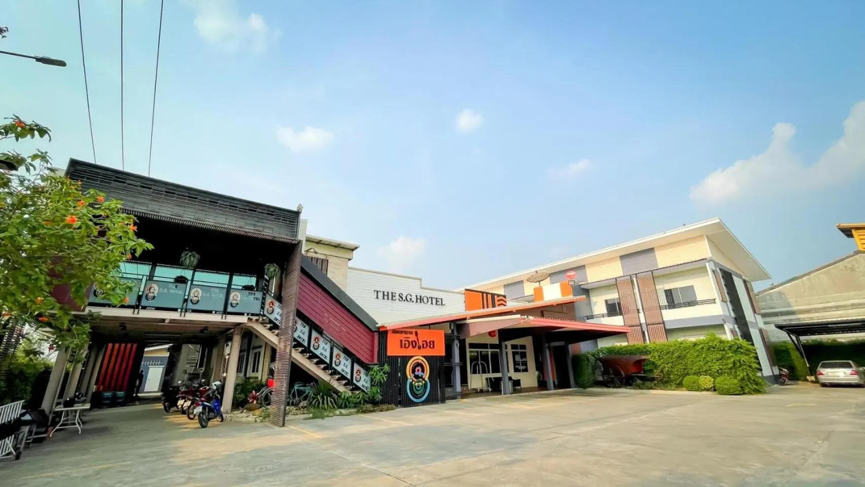 Facade/entrance in The S.G Hotel