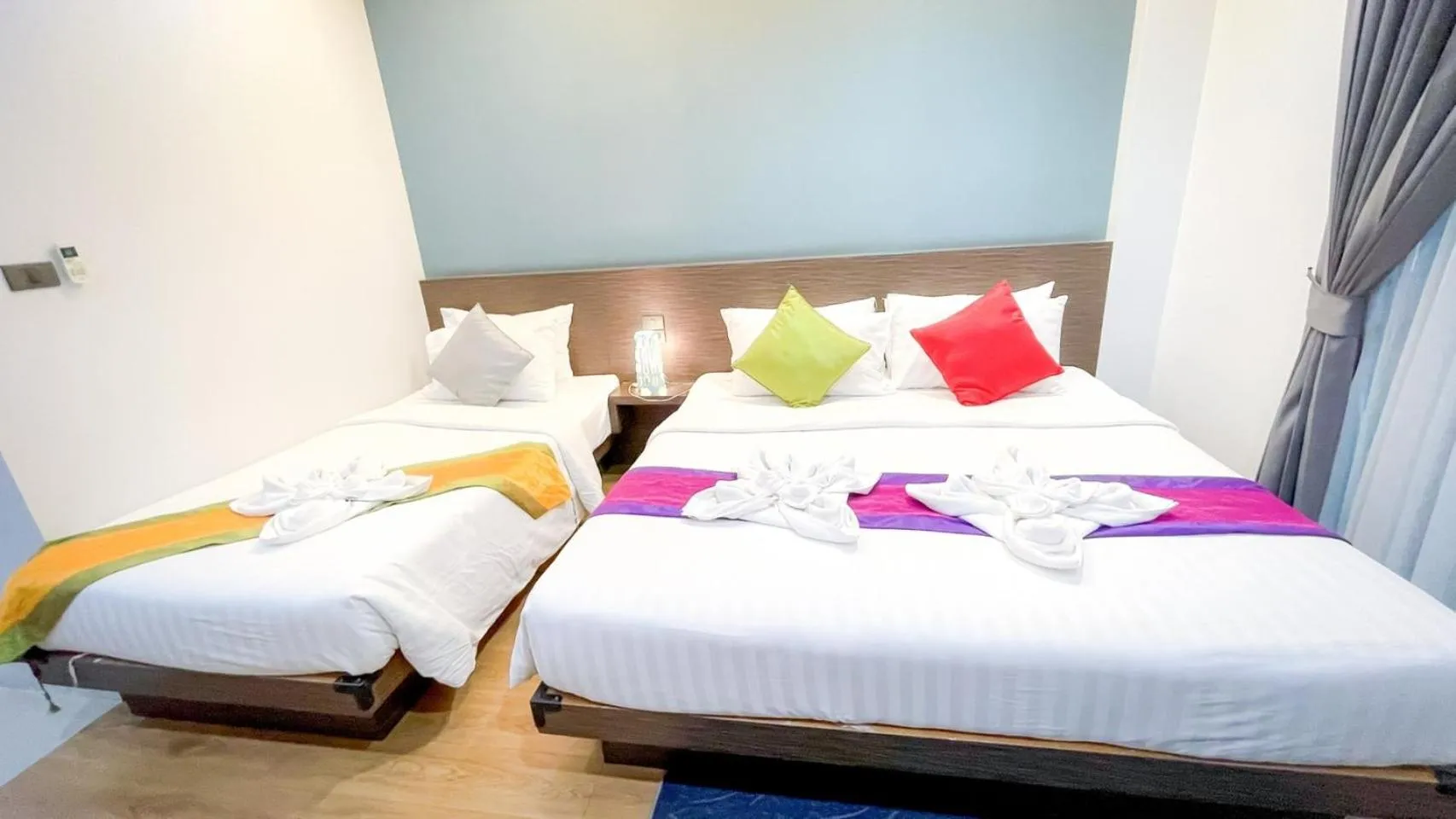 Bed in The S.G Hotel