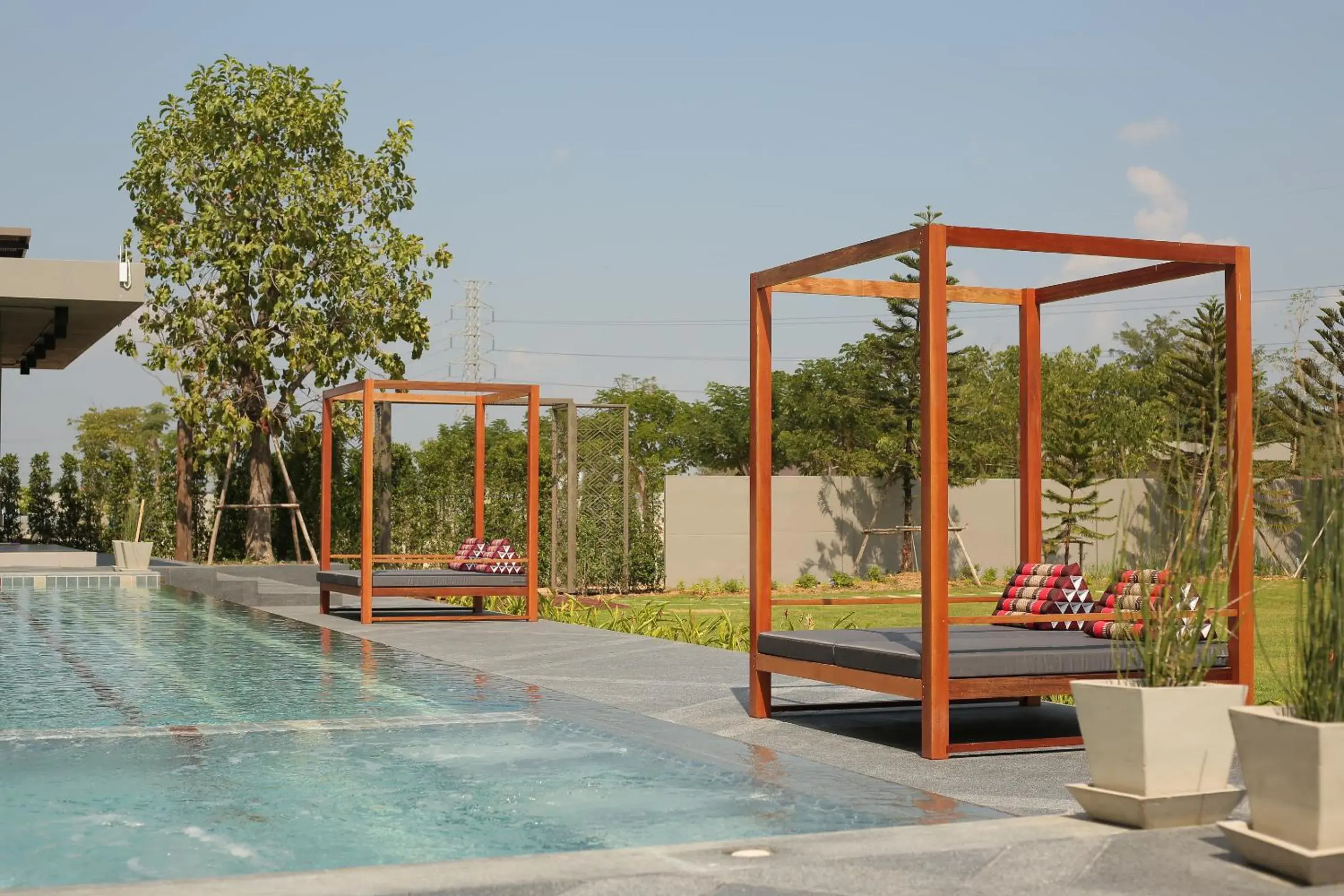 Swimming pool, Patio/Outdoor Area in Navela Hotel & Convention