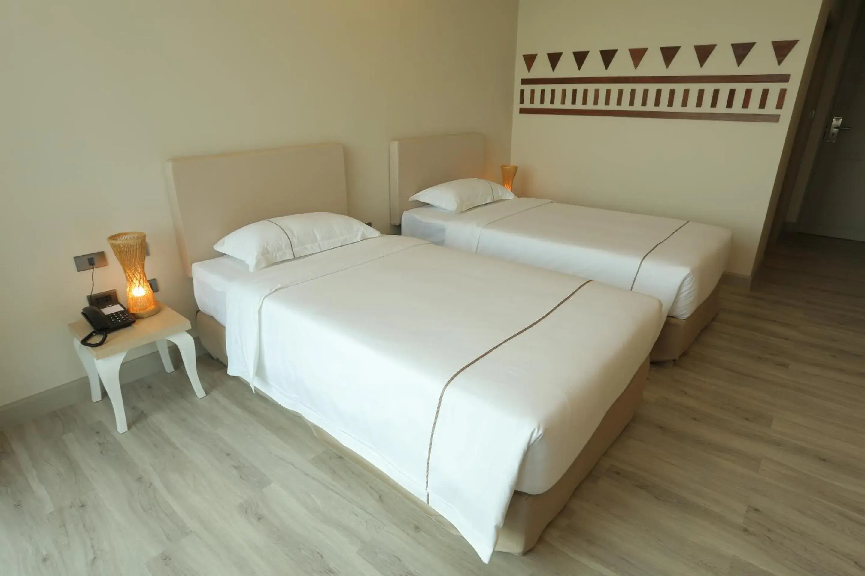 Bed in Navela Hotel & Convention