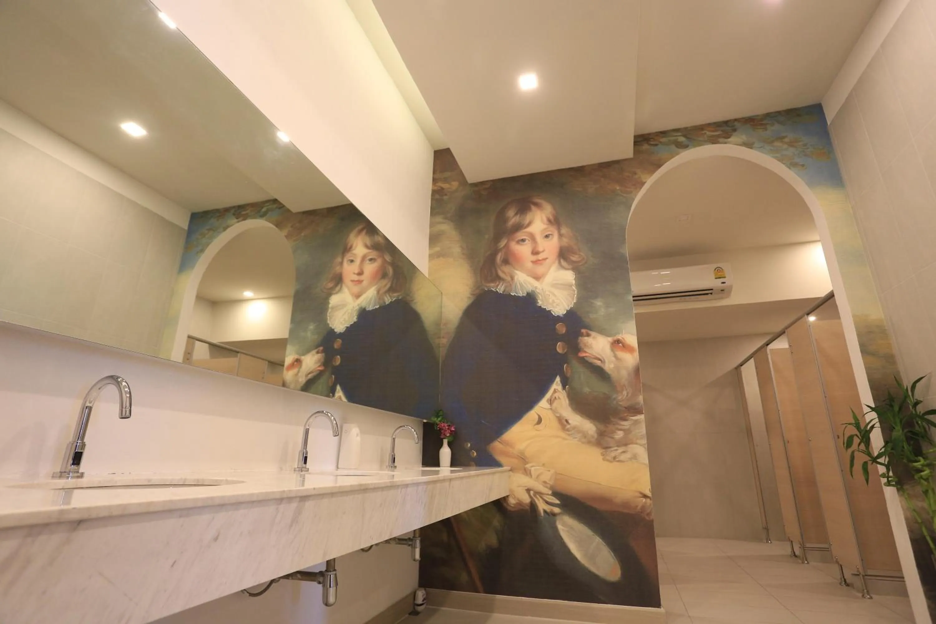 Bathroom in Bright Hotel