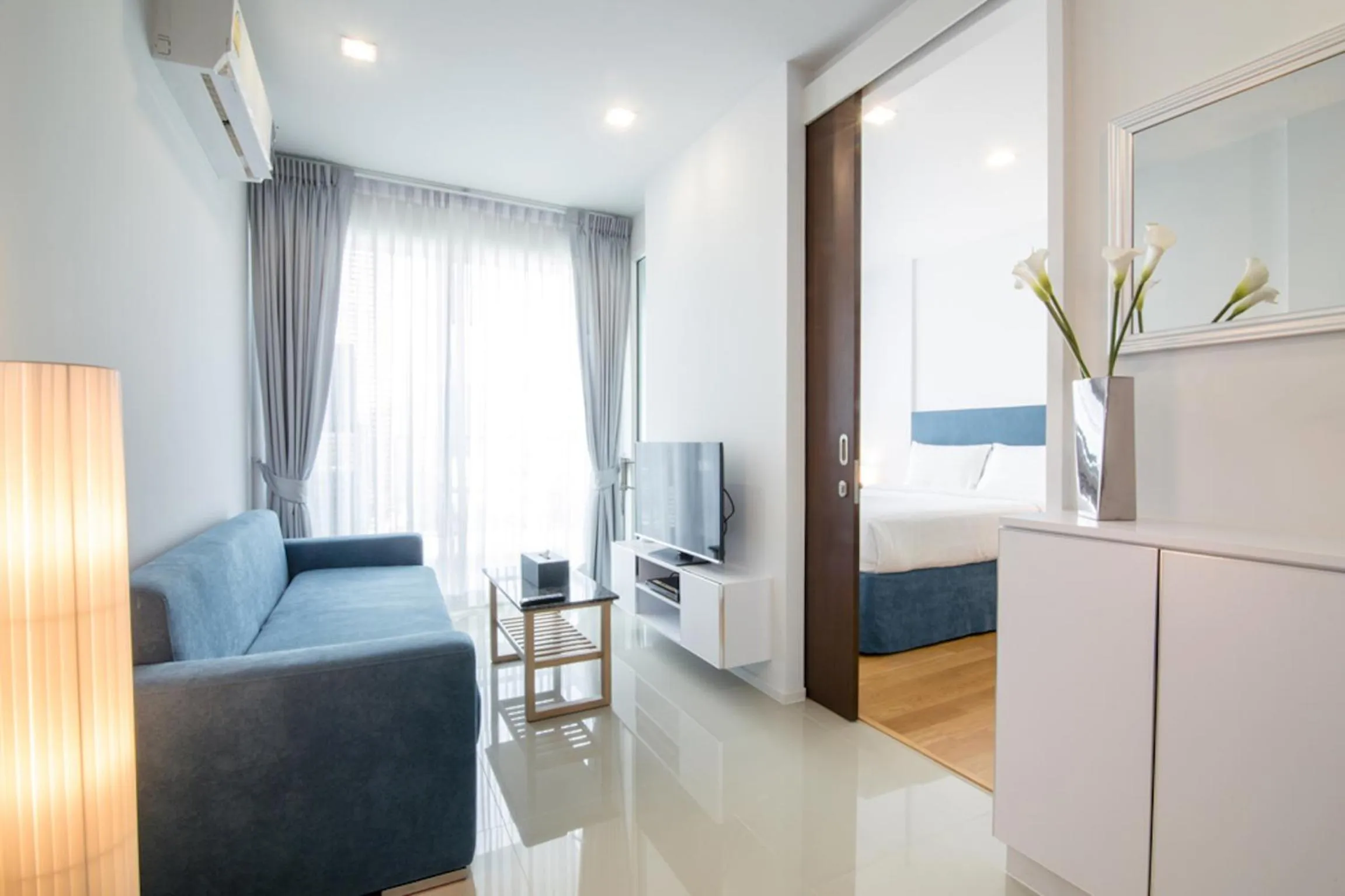 Living room in First Choice Grand Suites Sha Plus Extra