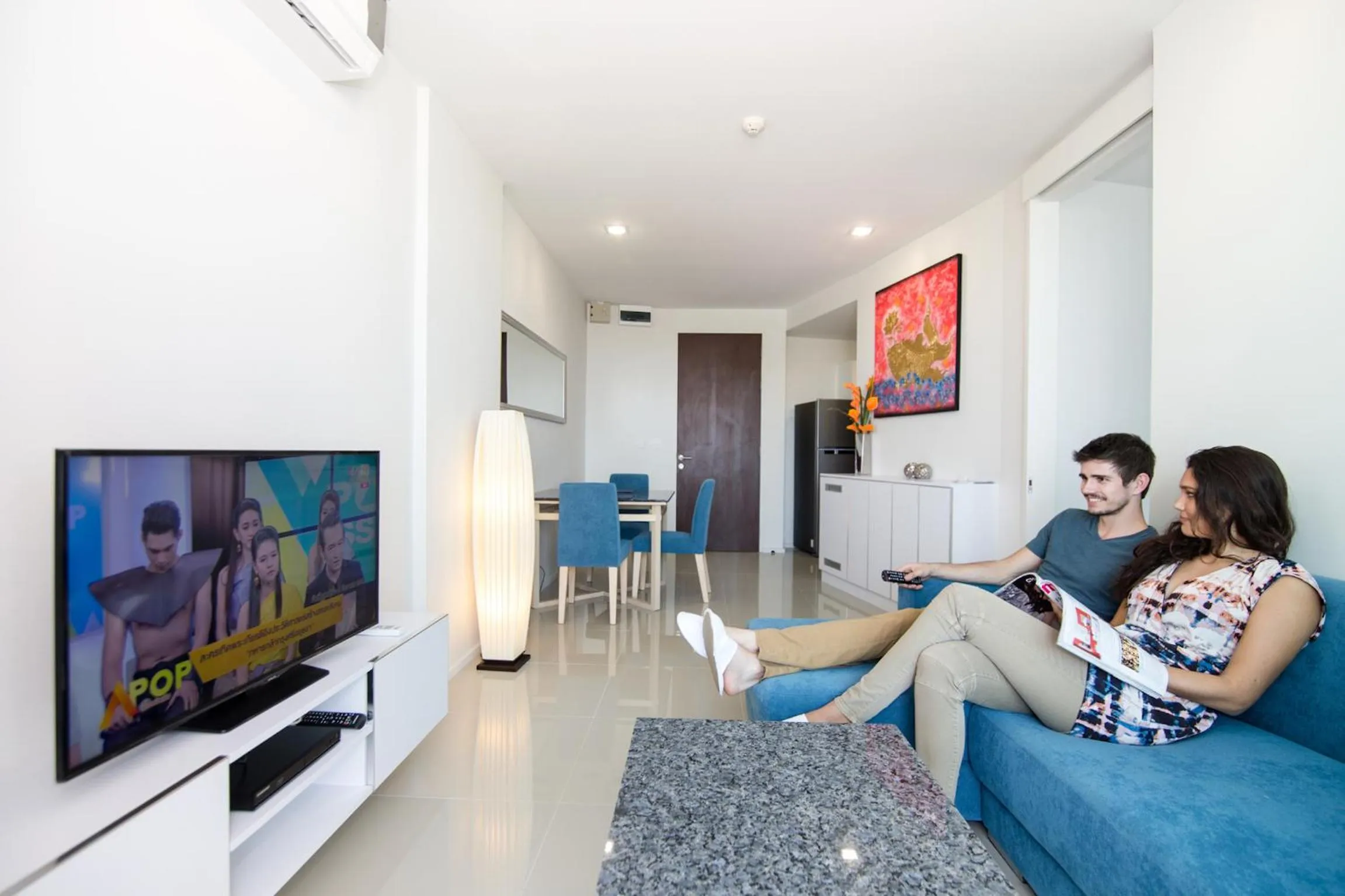 TV and multimedia in First Choice Grand Suites Sha Plus Extra