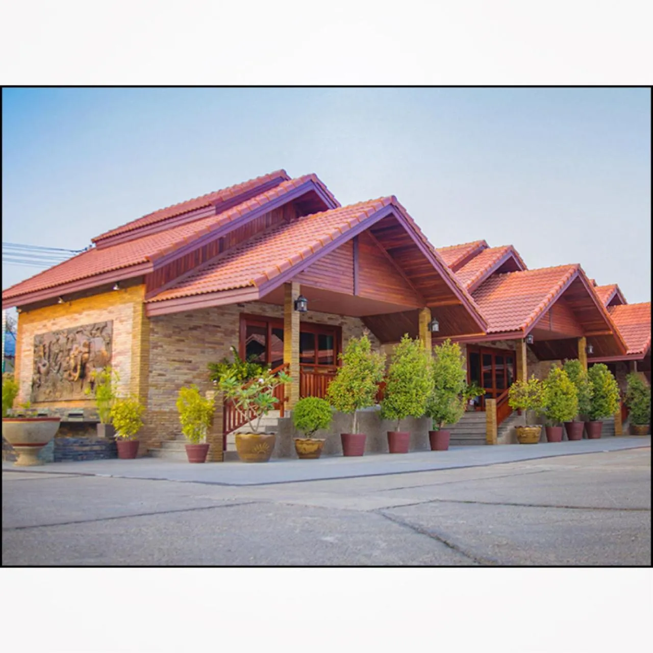 Bird's eye view in Busyarin Hotel