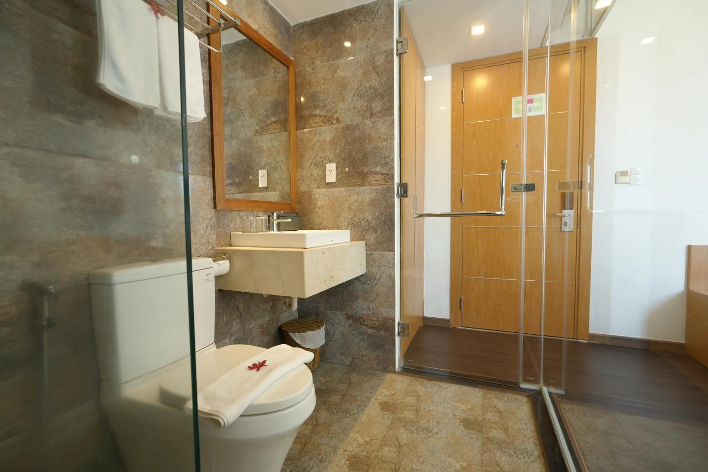 Shower in Terra boutique hotel