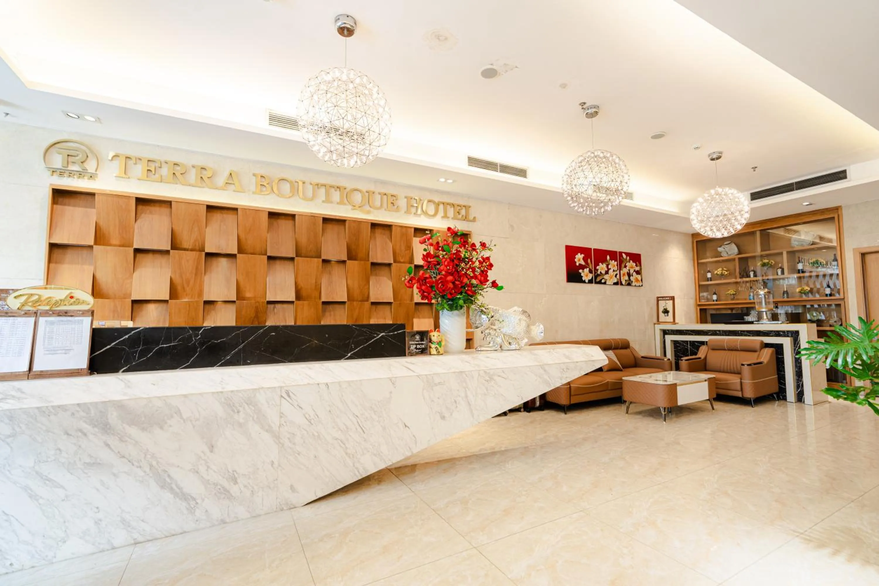 Lobby or reception in Terra boutique hotel