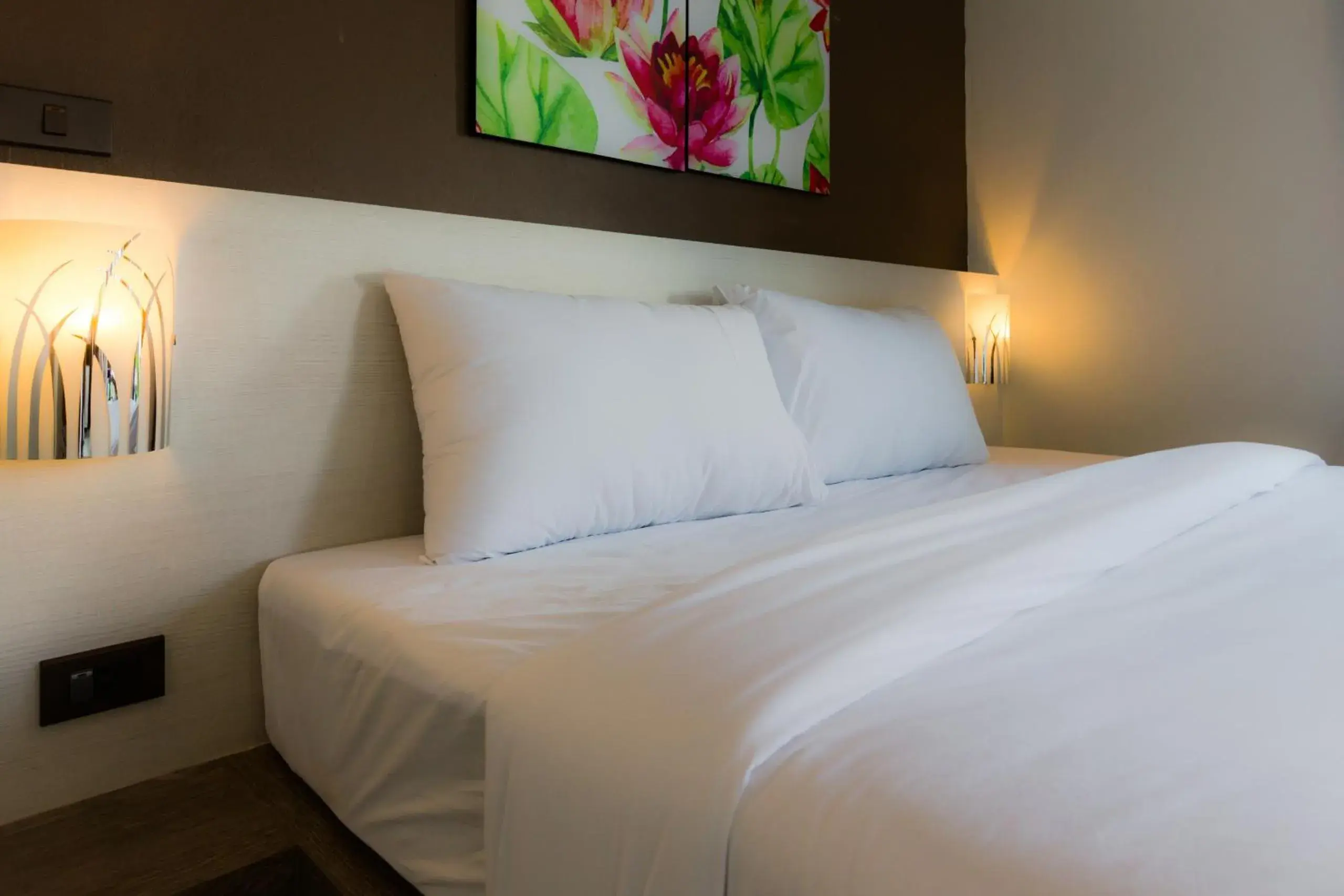 Bed in Bua Tara Resort Bed in Bua Tara Resort