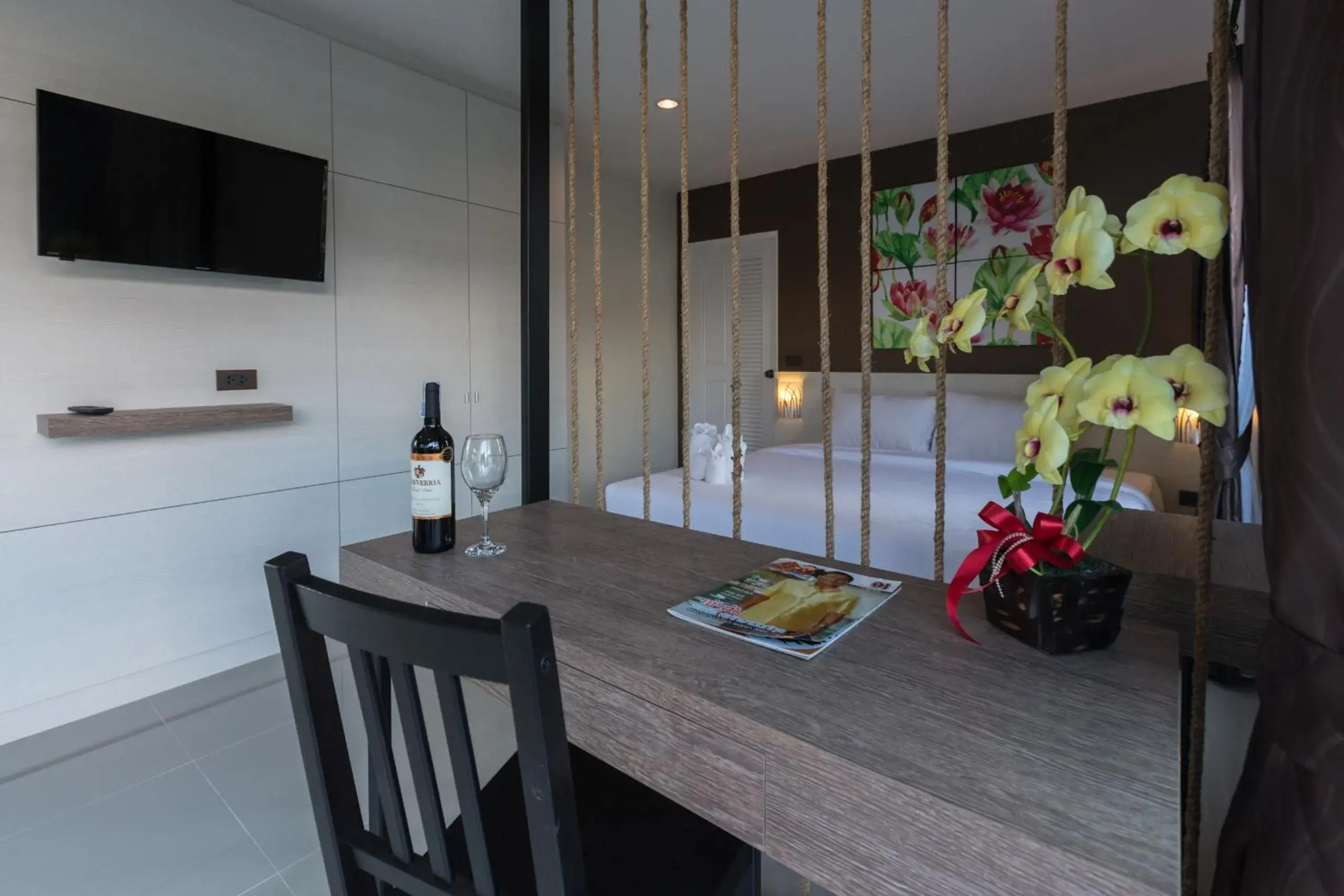 Bed in Bua Tara Resort Bed in Bua Tara Resort