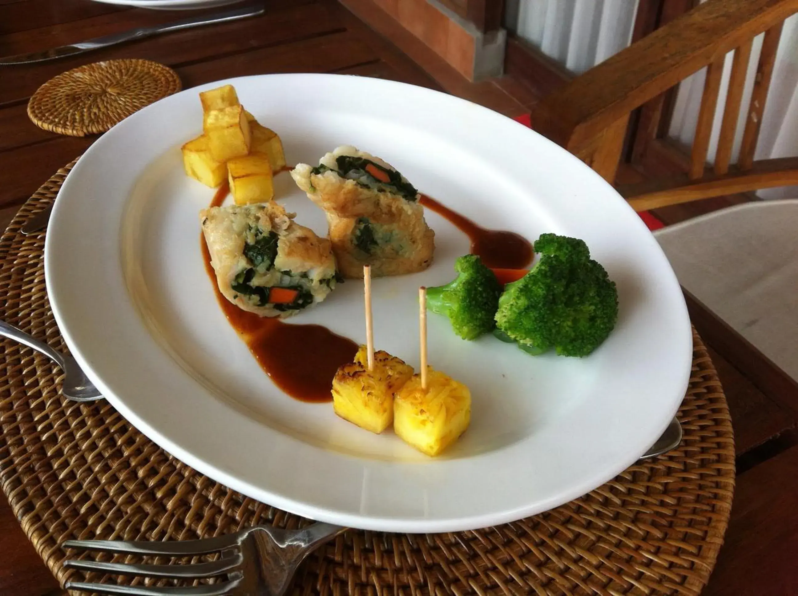 Food close-up in Bersila La Maison Du Bonheur Food close-up in Bersila La Maison Du Bonheur