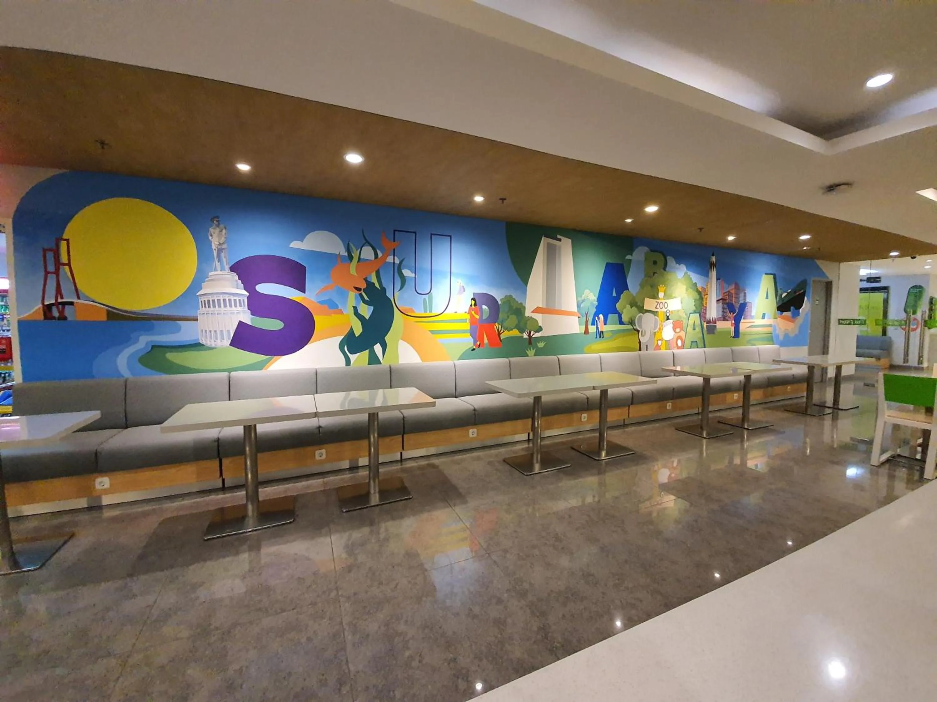 Restaurant/places to eat in POP! Hotel Diponegoro