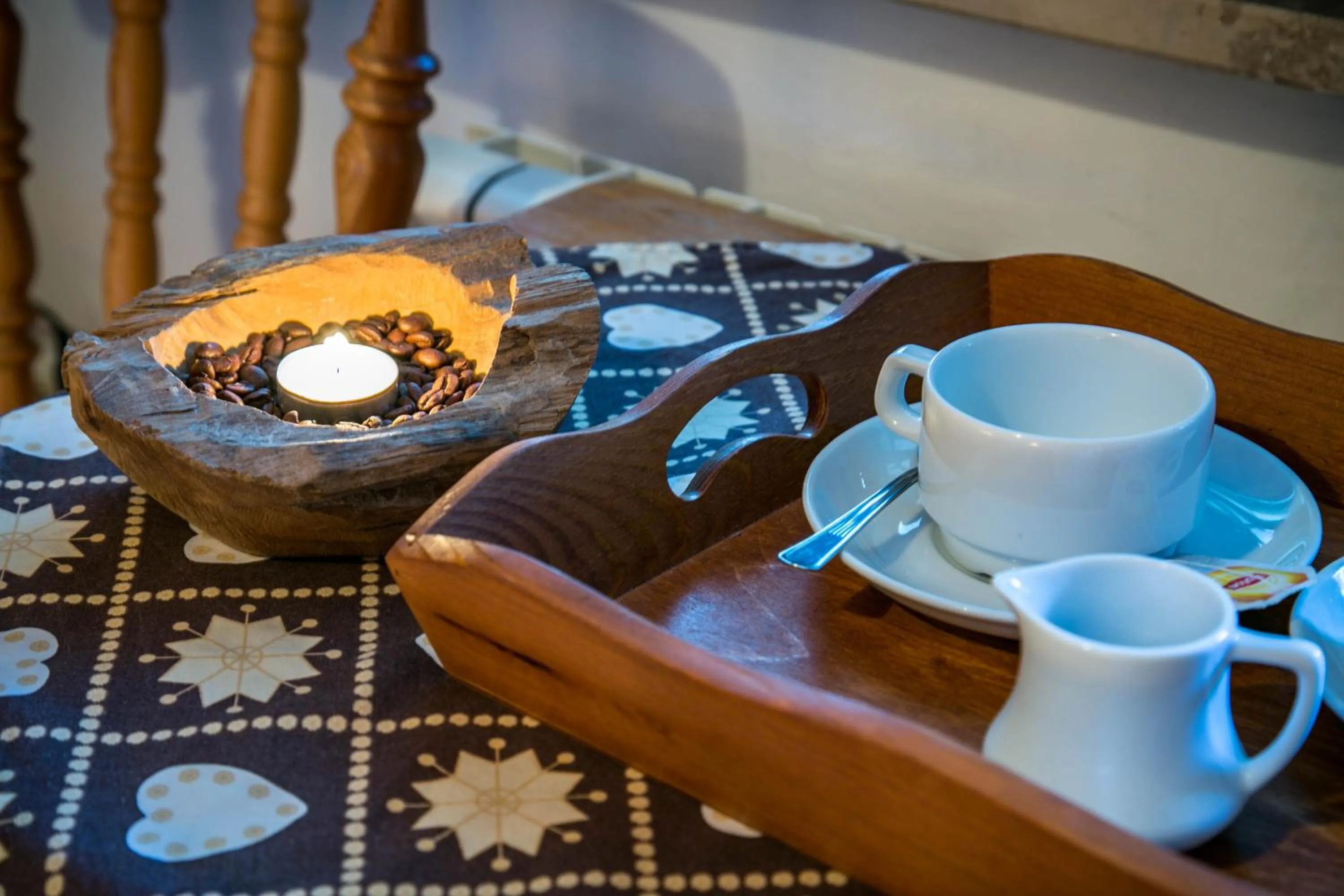 Decorative detail in Willa Alpina