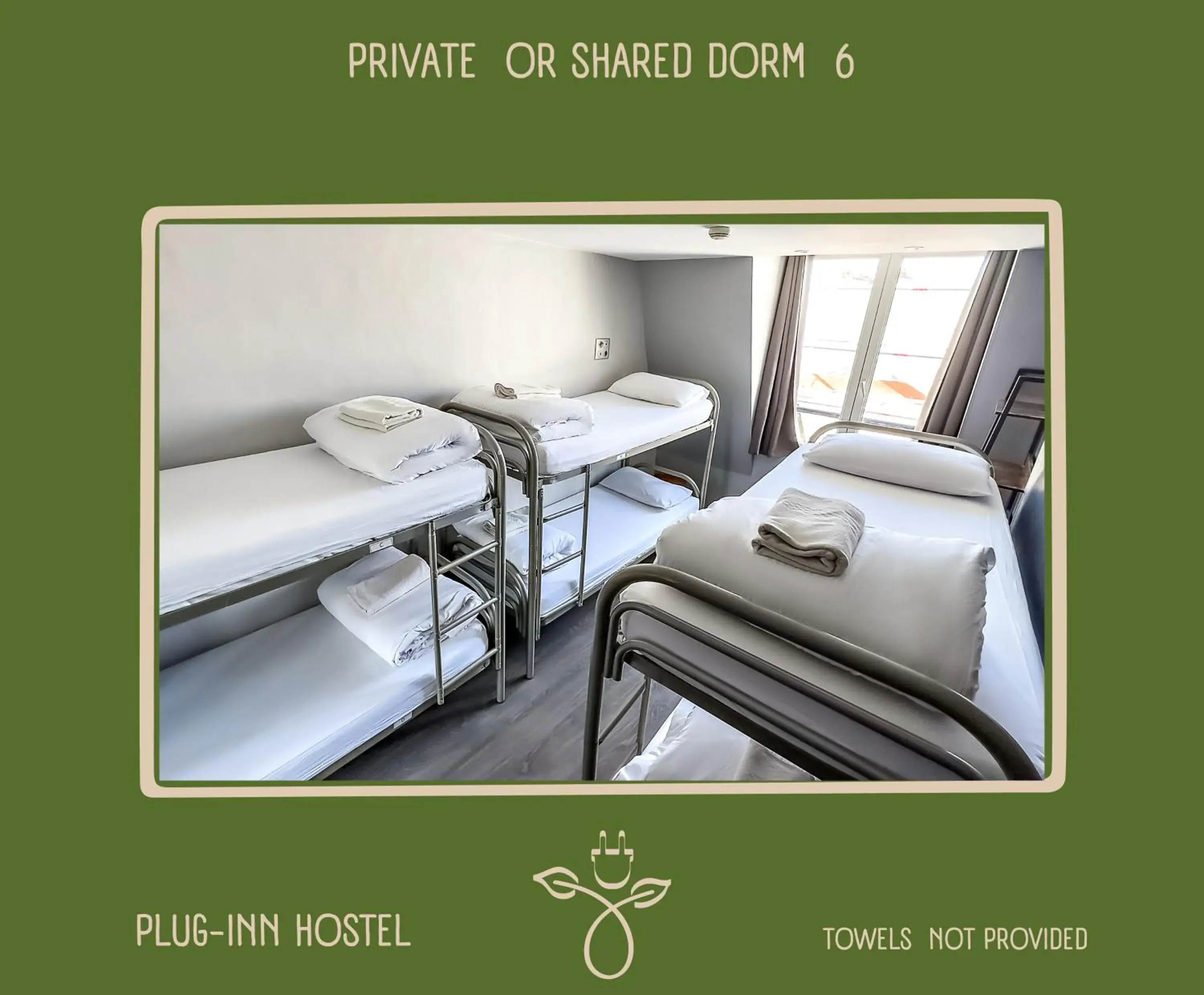 Classic Quadruple Room in Plug inn Montmartre by Hiphophostels Classic Quadruple Room in Plug inn Montmartre by Hiphophostels