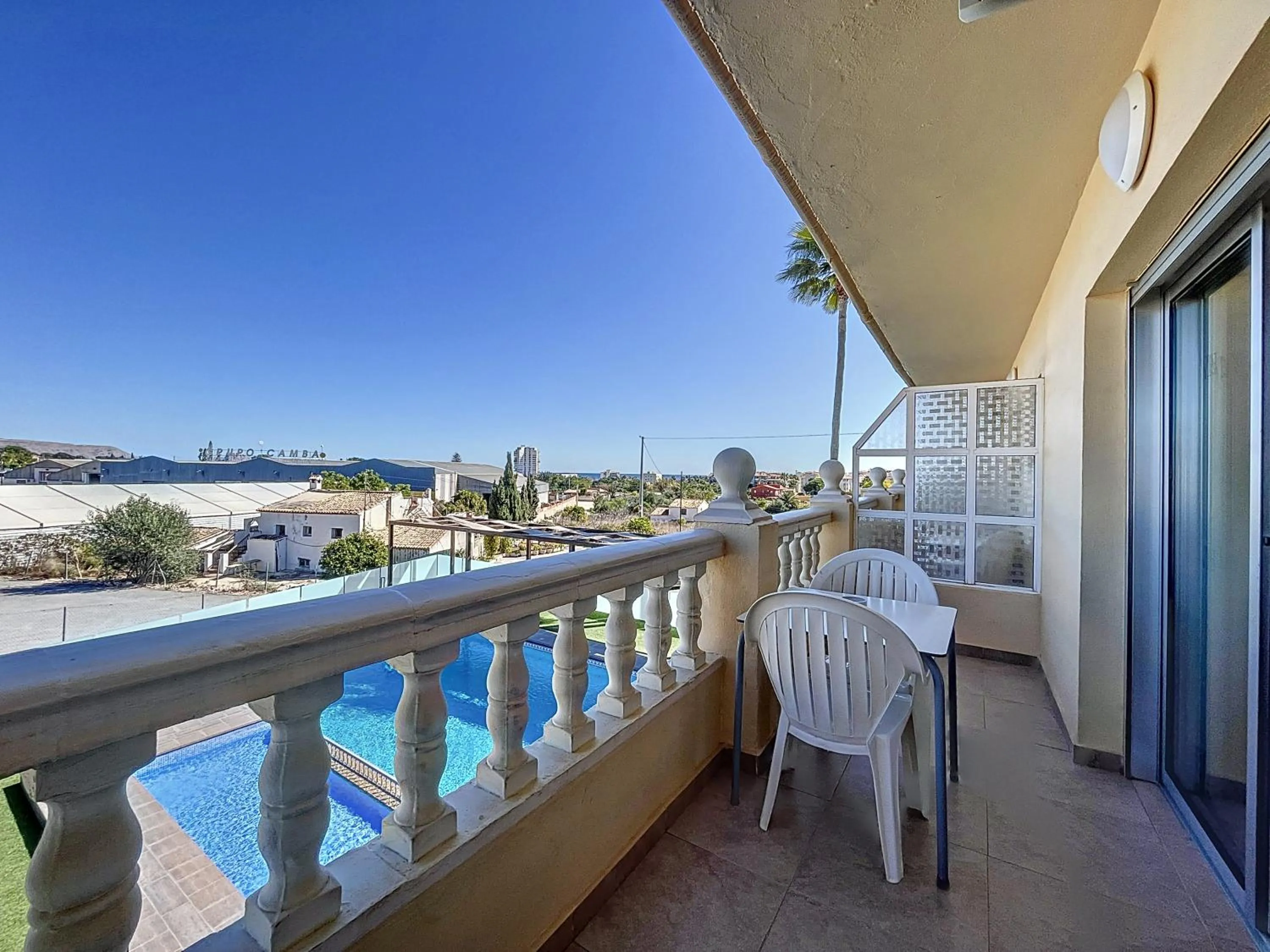 Balcony/Terrace in Hotel Noguera El Albir