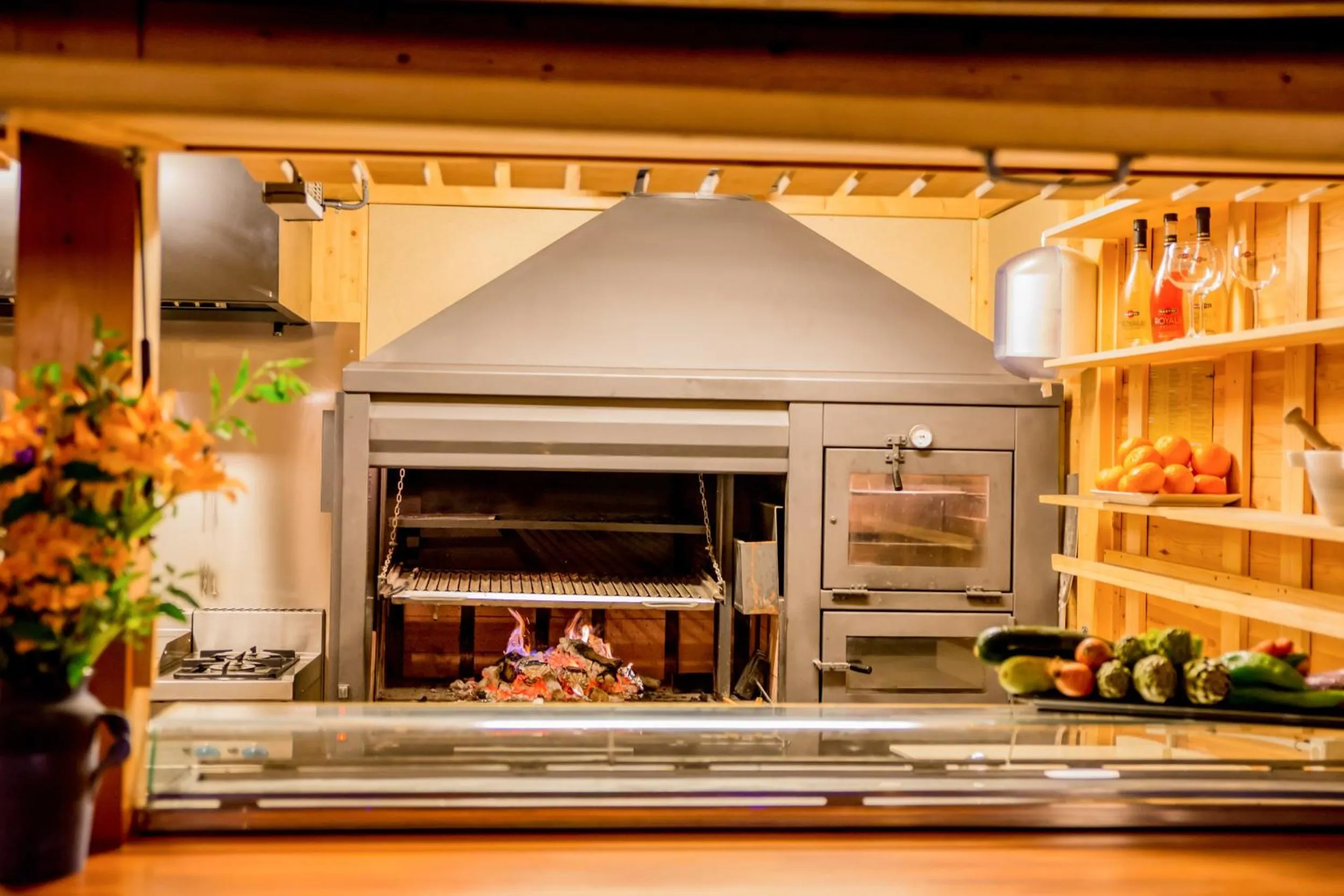 BBQ facilities in Hotel Noguera El Albir