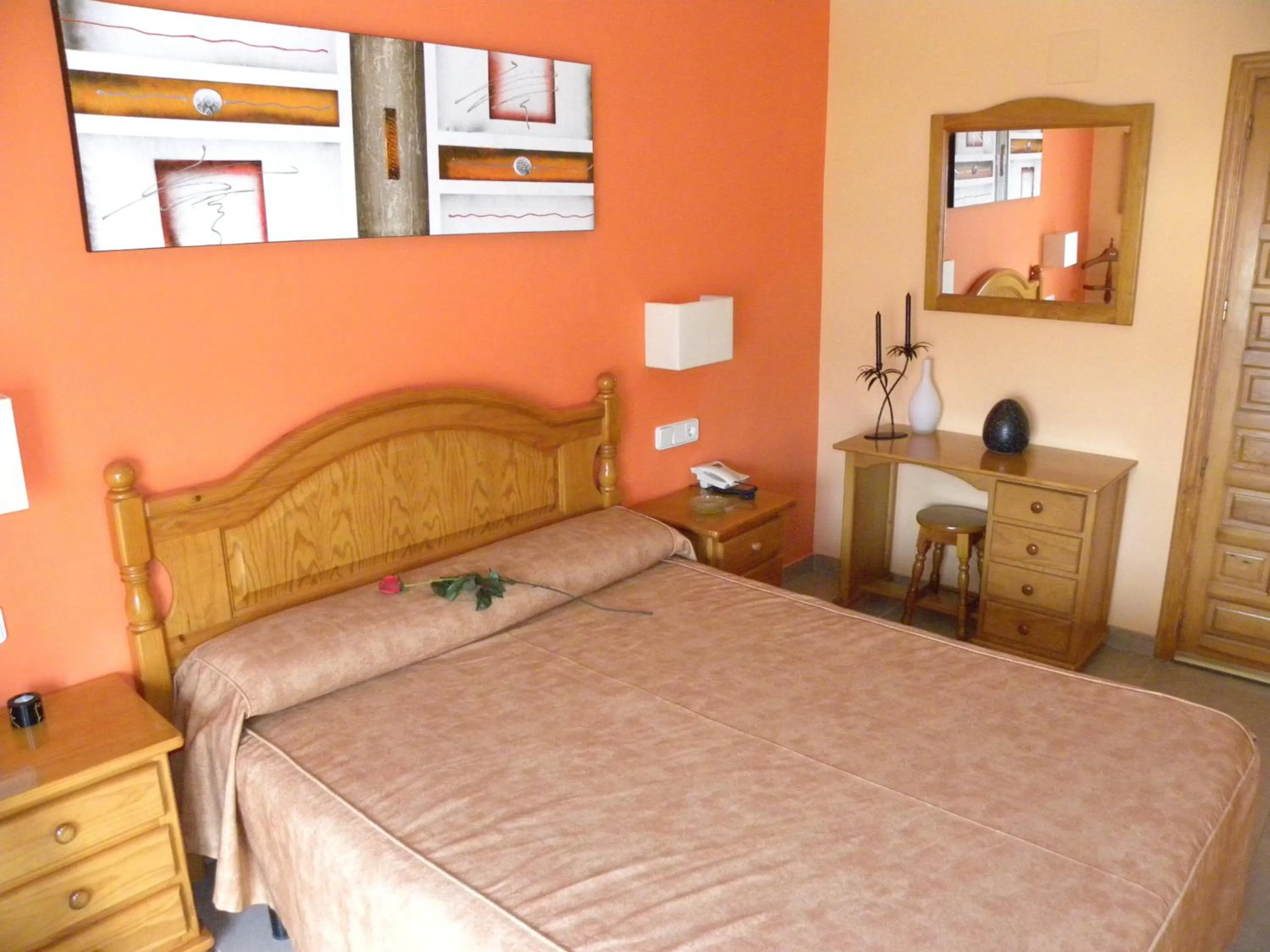 Photo of the whole room, Bed in Hotel Noguera El Albir