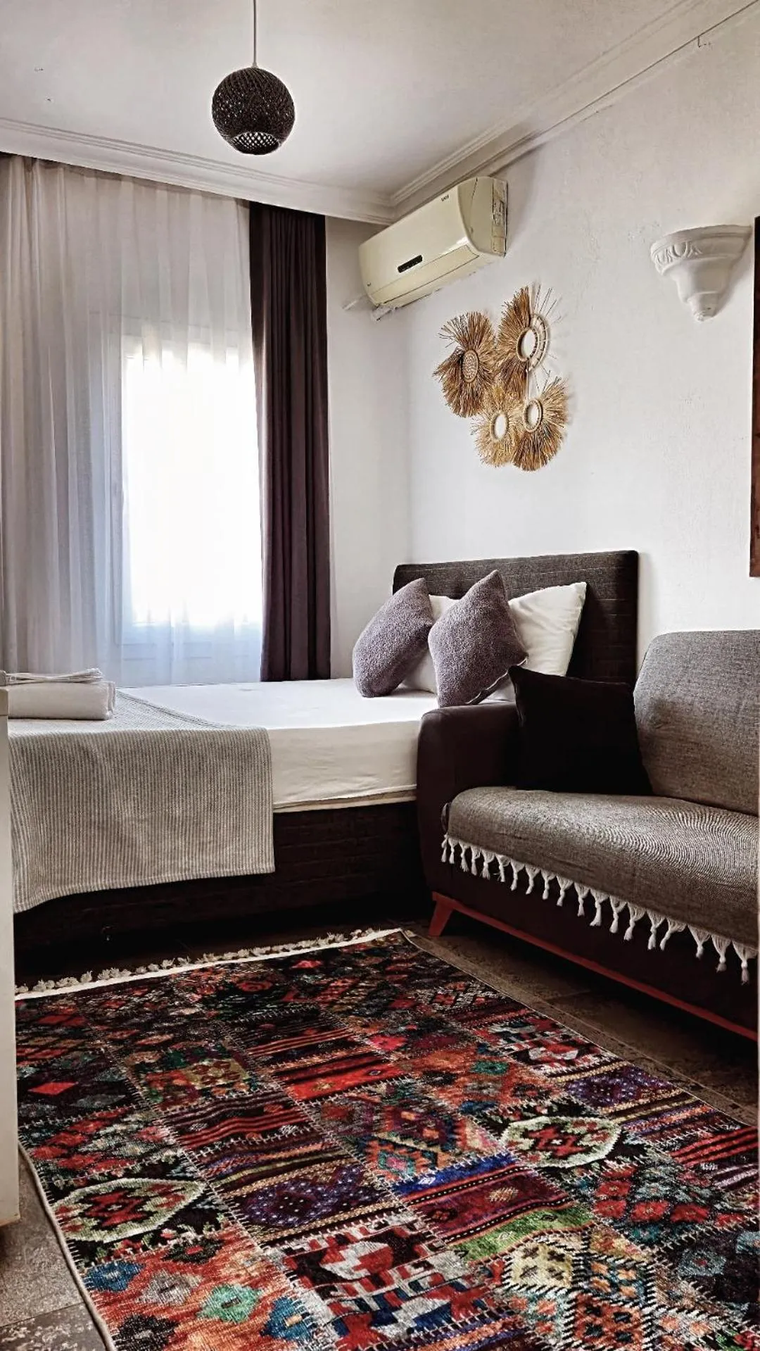 Bed in Merkez Kumsal Pansiyon